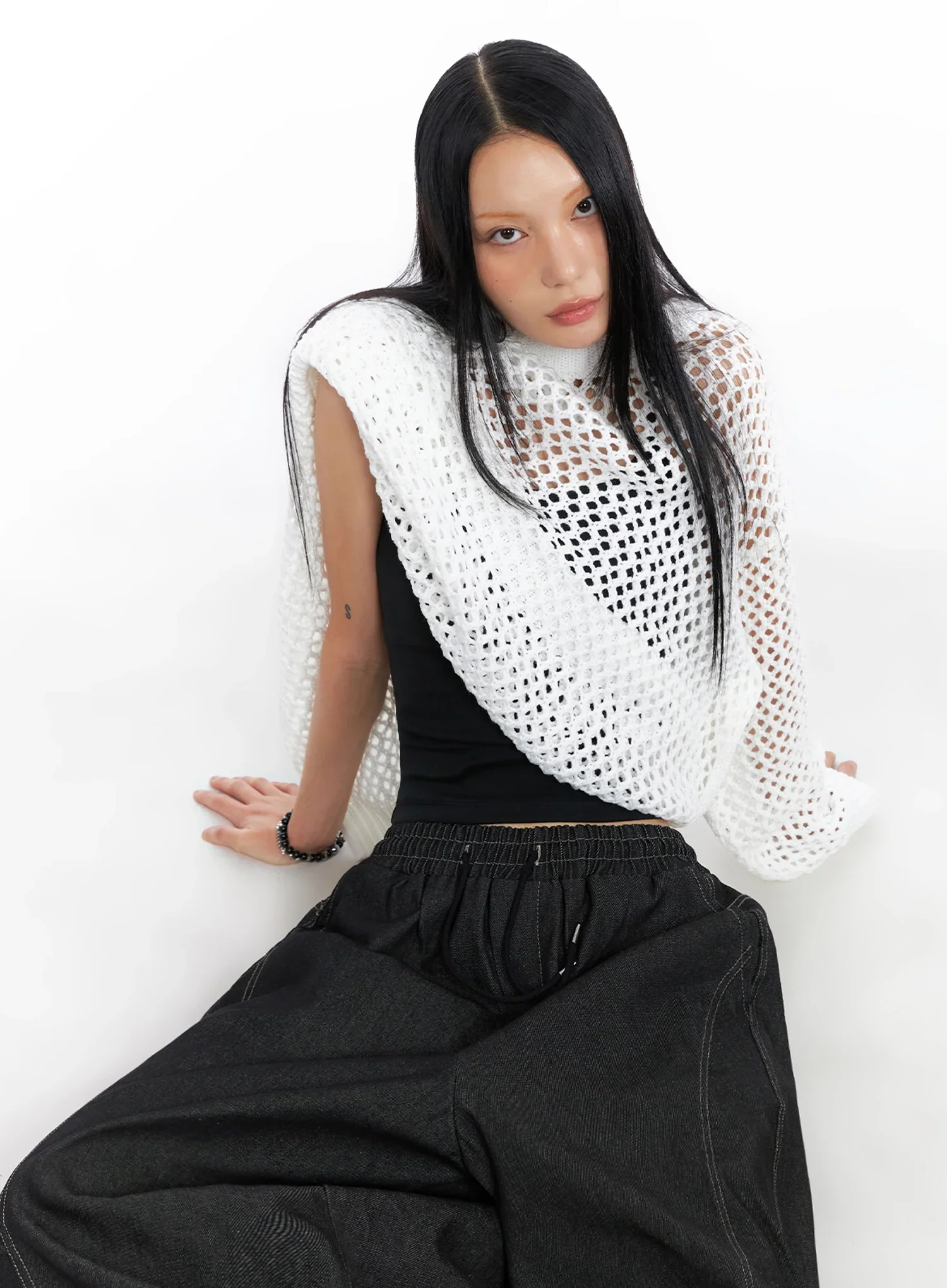 Ayra Graphic Baggy Jeans IO516 - Image 13