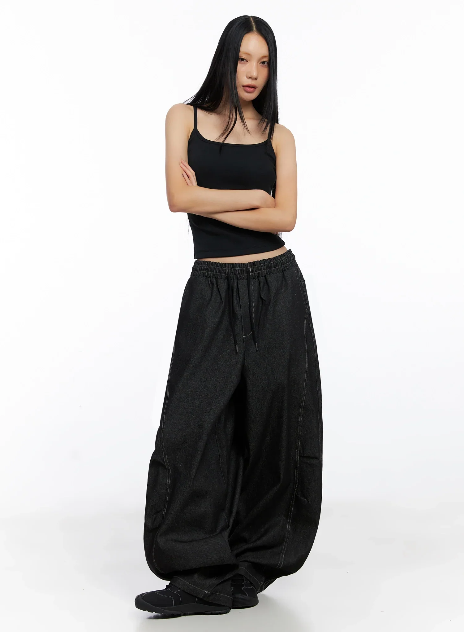 Ayra Graphic Baggy Jeans IO516 - Image 4