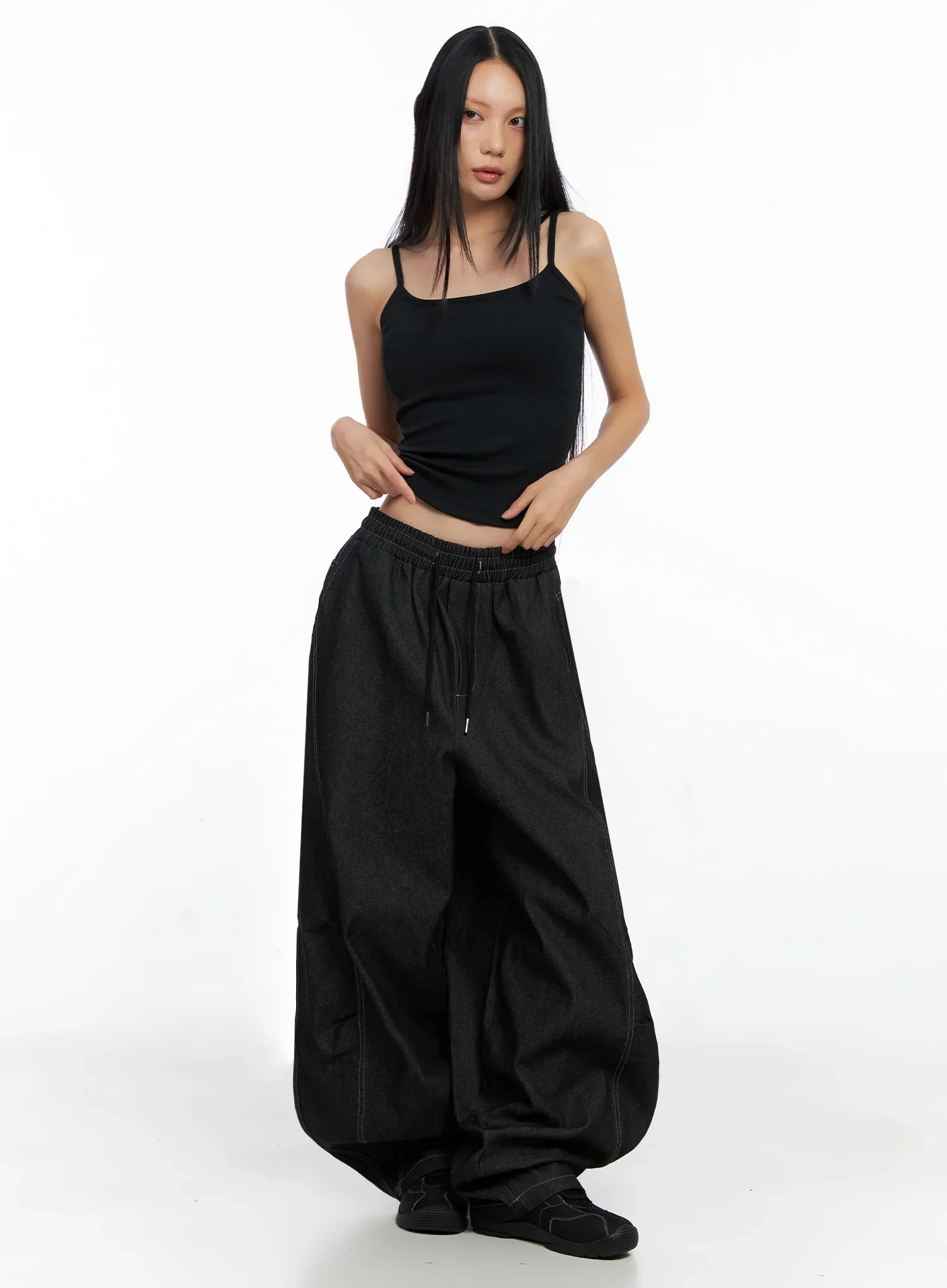 Ayra Graphic Baggy Jeans IO516 - Image 5