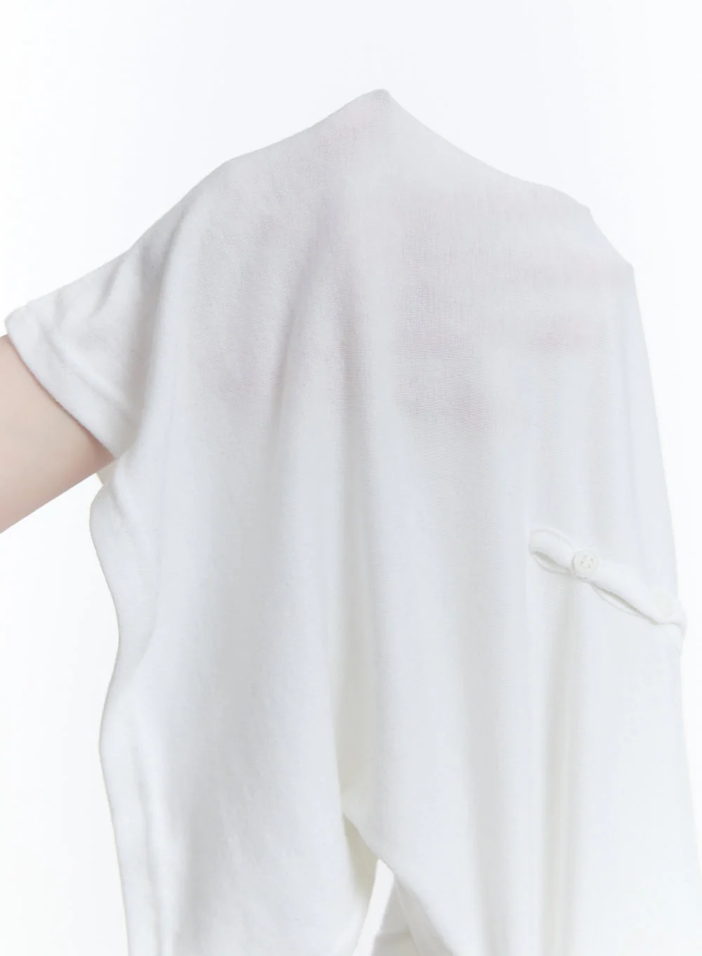 Back Cut-Out Slim-Fit Long Sleeve Top CJ521 - Image 11