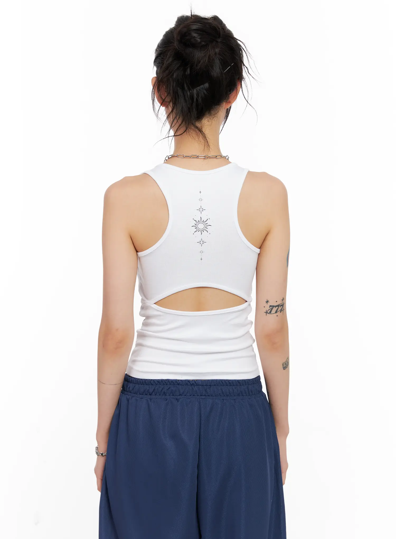 Back-Slit Tank Top CL528 - Image 11