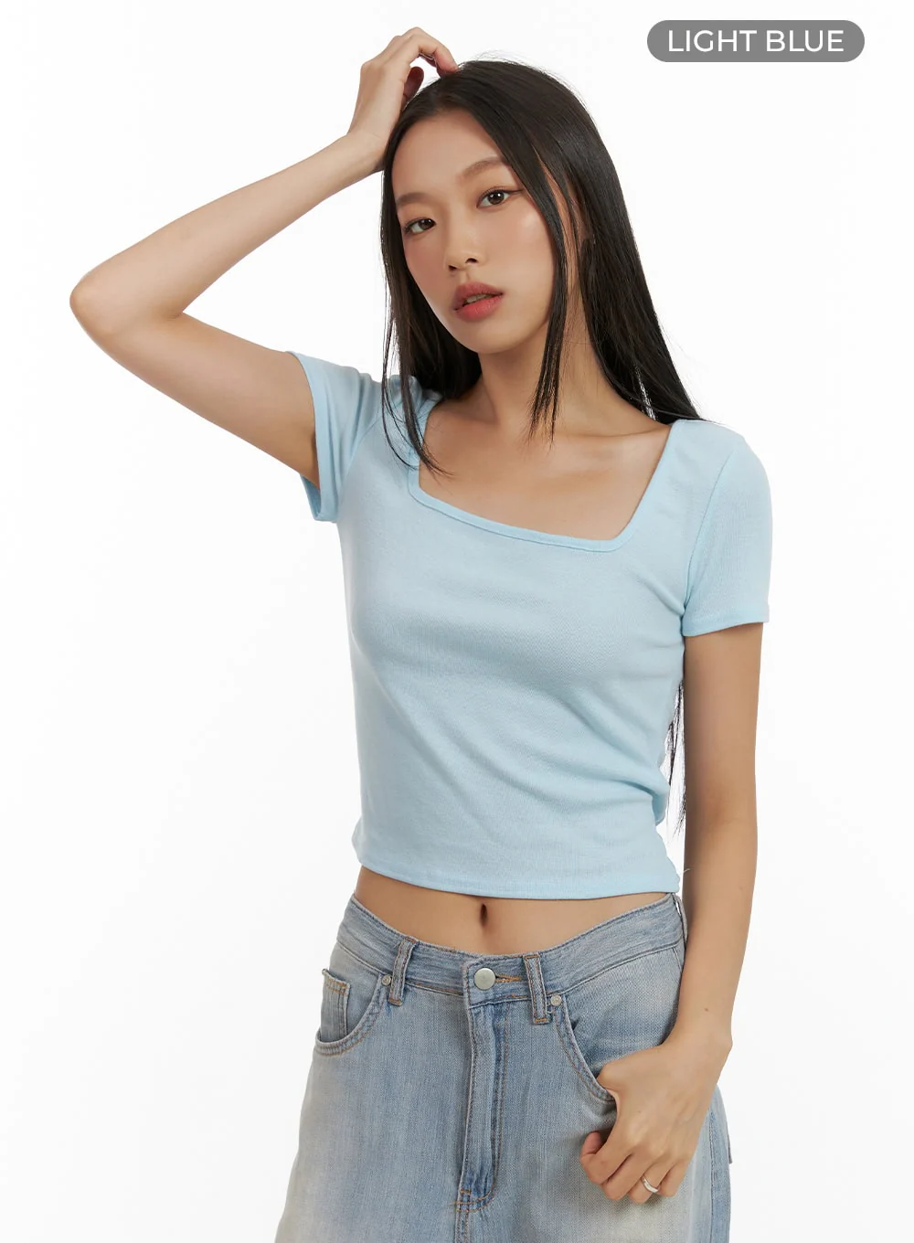 Backless Square Neck Top CU414 - Image 11