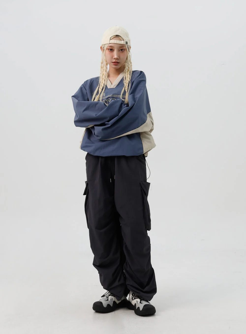 Baggy Cargo Pants IS311 - Image 3