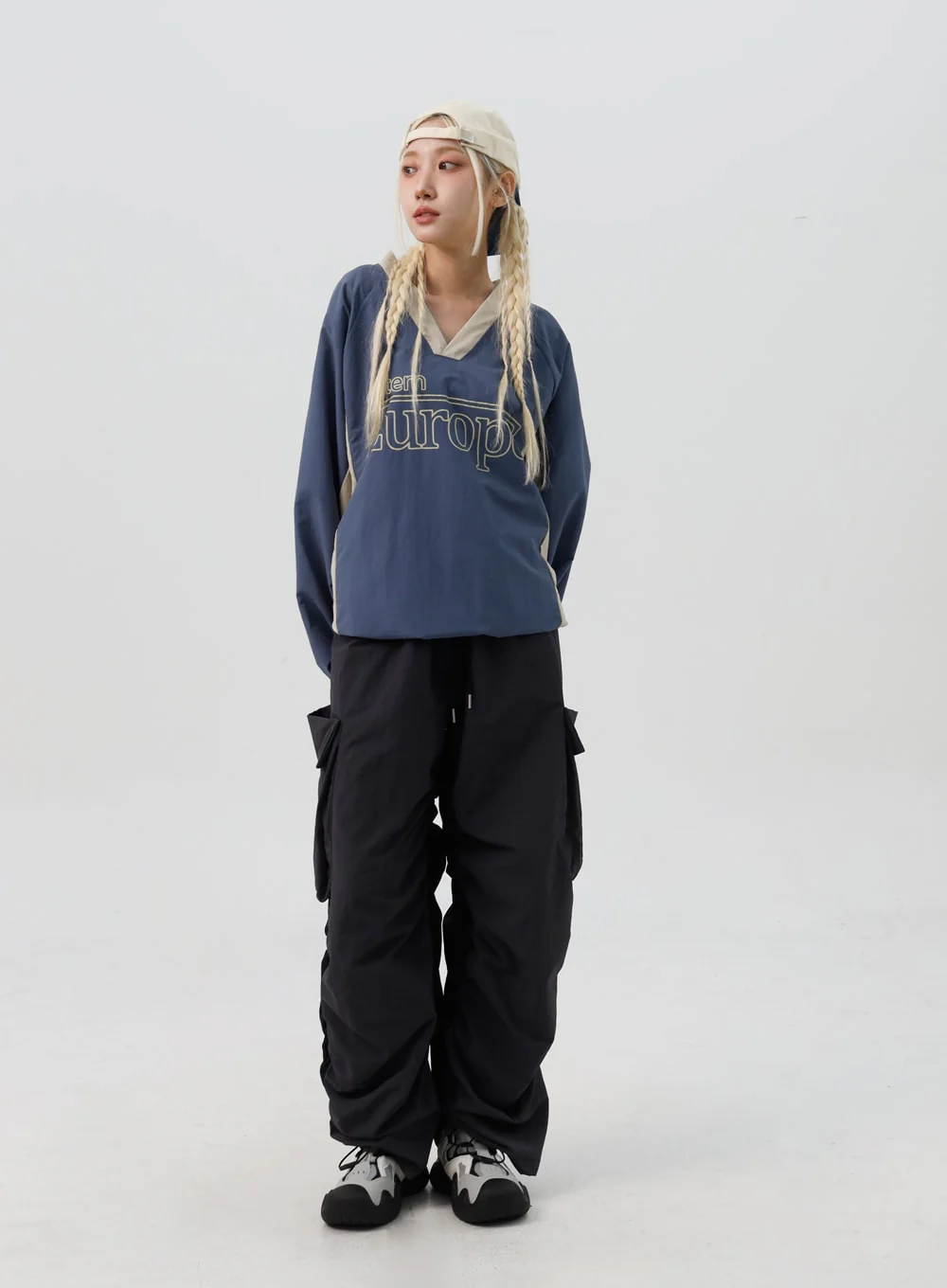 Baggy Cargo Pants IS311 - Image 7