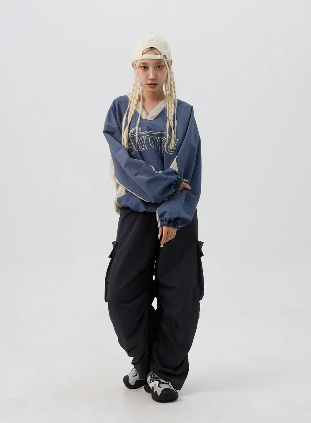 Baggy Cargo Pants IS311 - Image 8