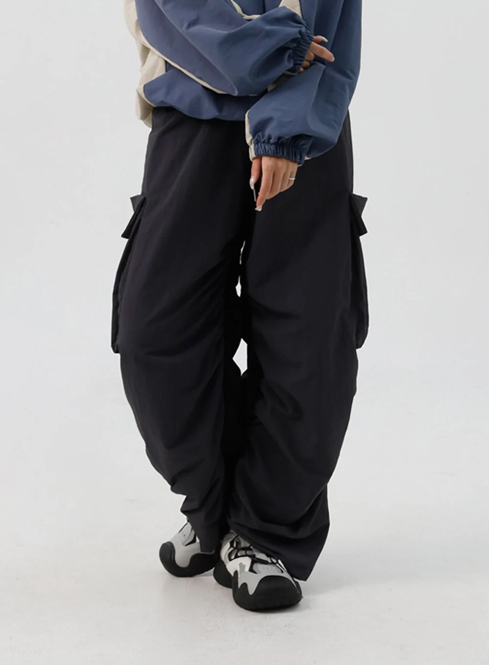 Baggy Cargo Pants IS311 - Image 9