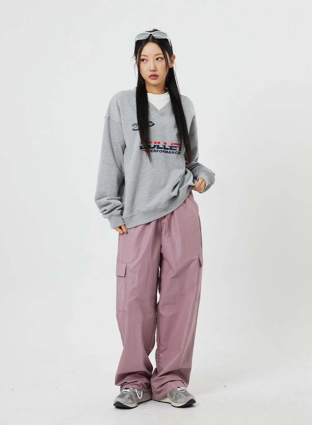 Baggy Cargo Pants Unisex F315 - Image 4