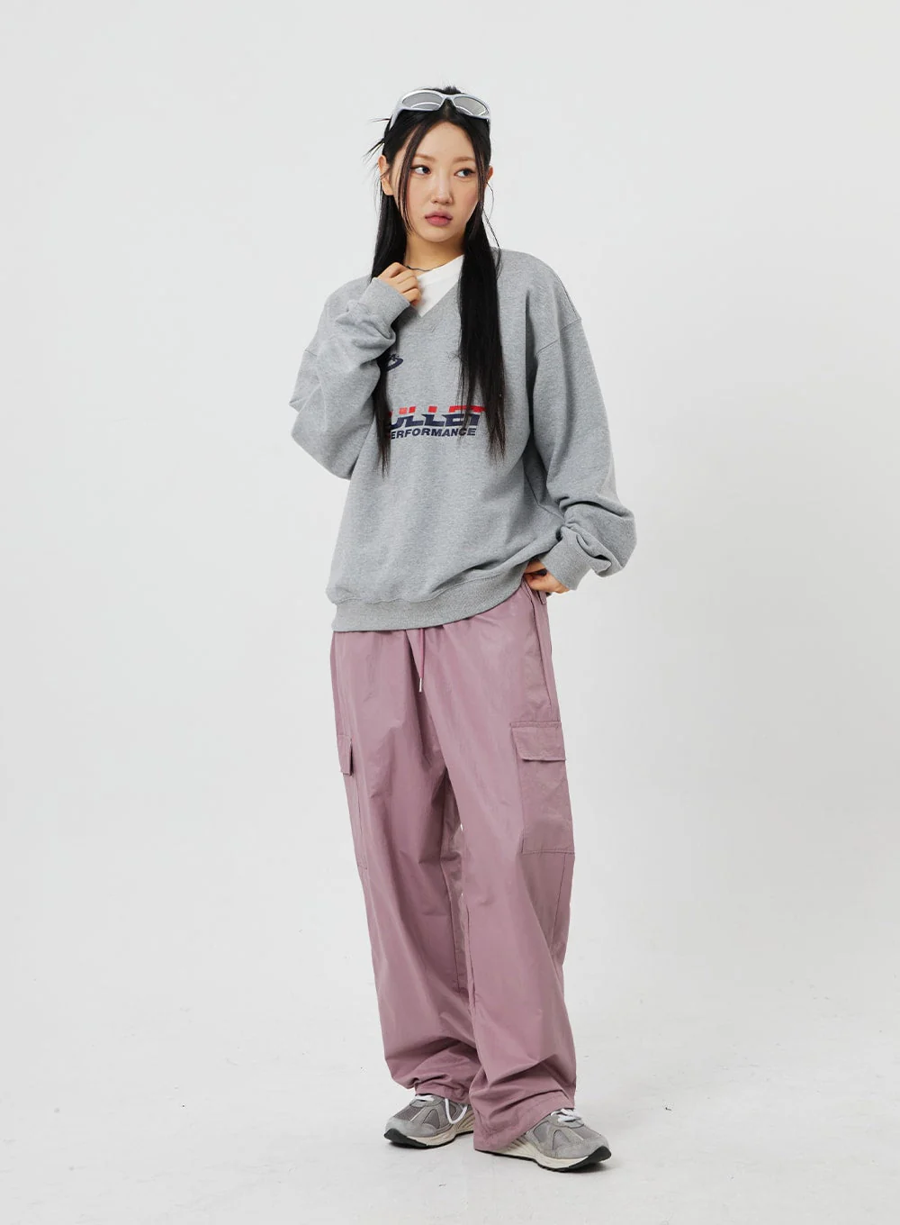 Baggy Cargo Pants Unisex F315 - Image 8