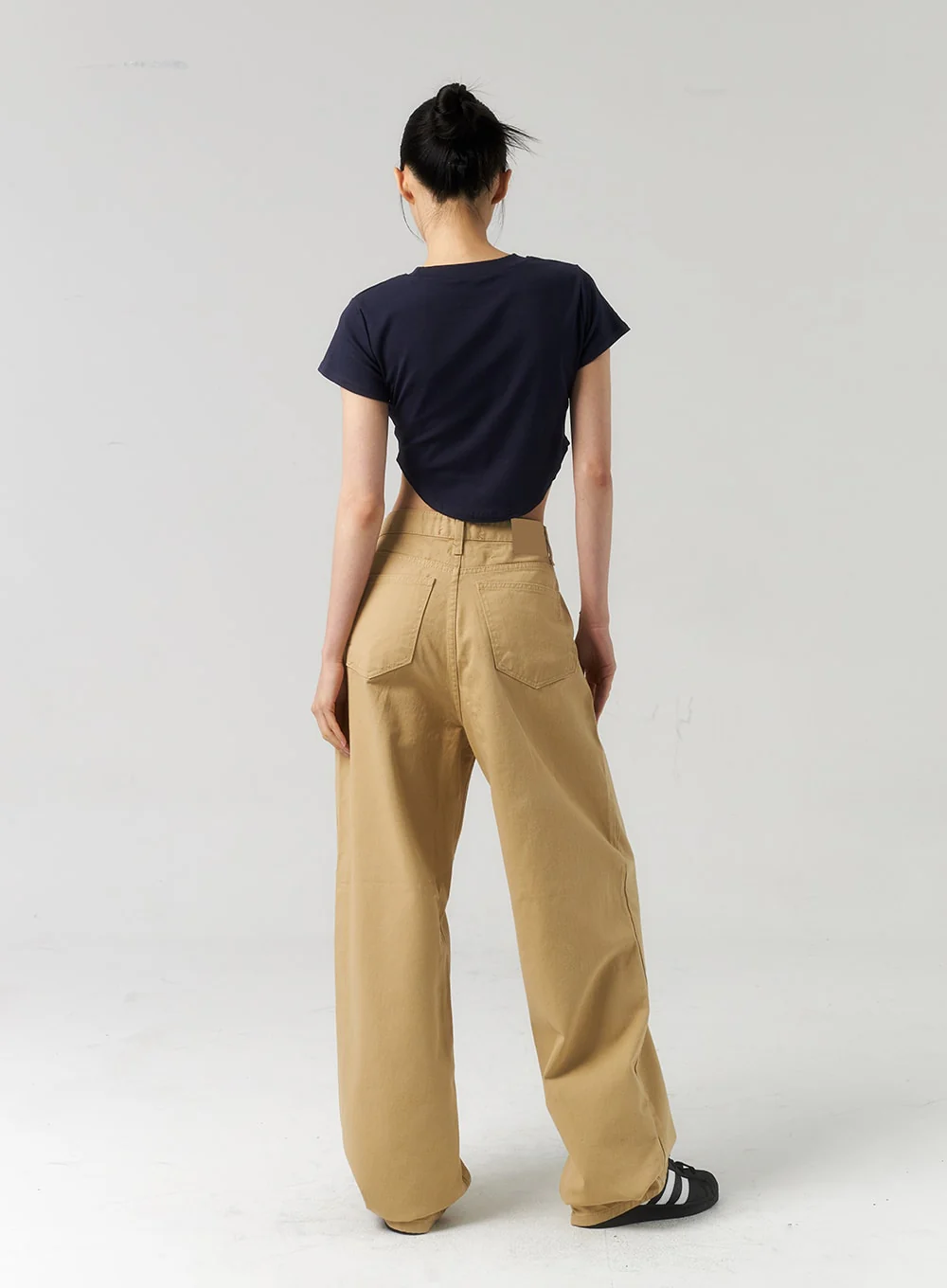Baggy Cotton Pants CU320 - Image 12
