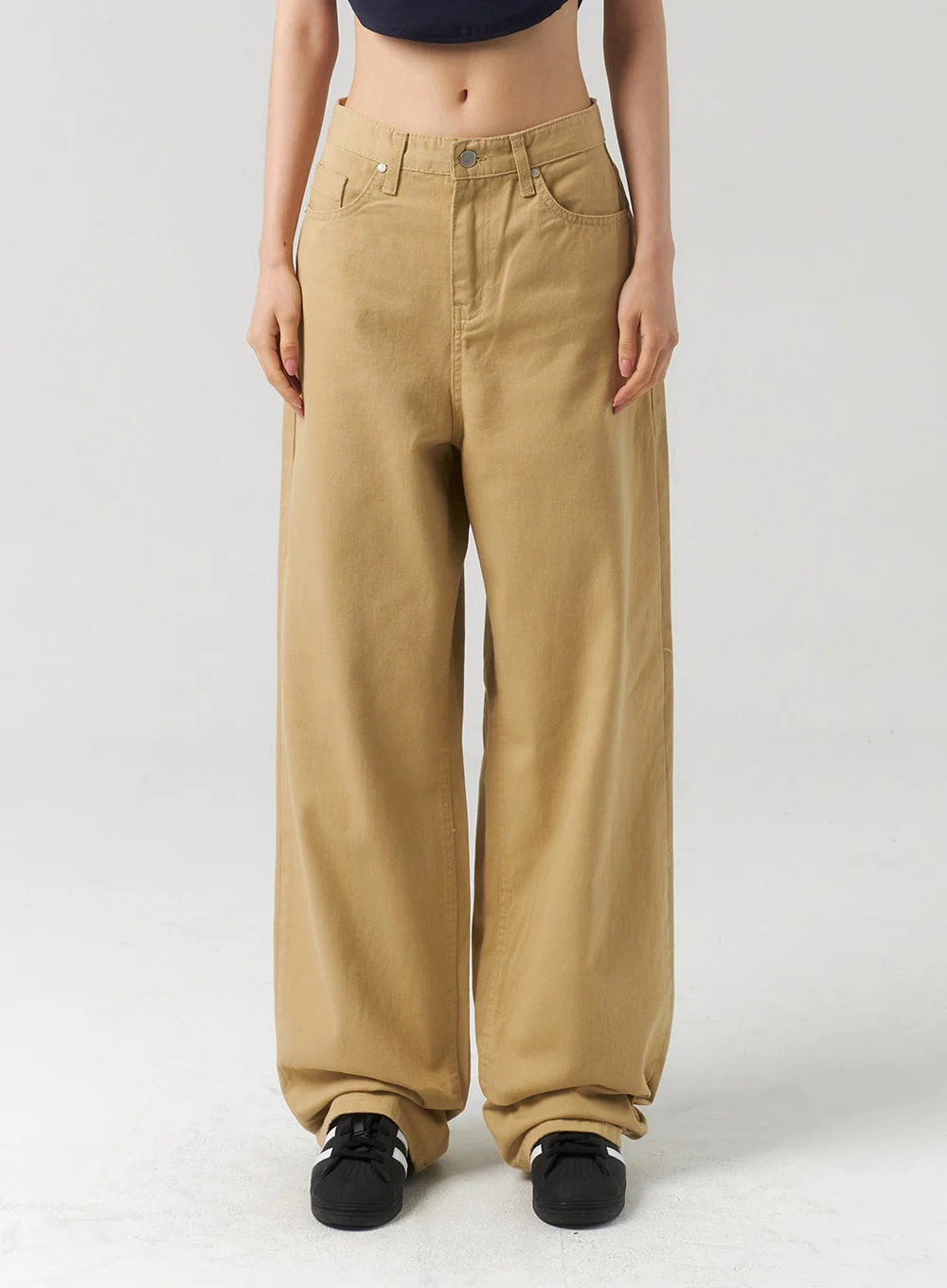 Baggy Cotton Pants CU320 - Image 5