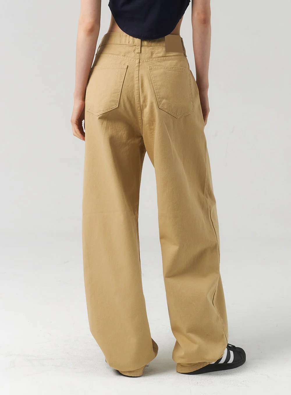 Baggy Cotton Pants CU320 - Image 6