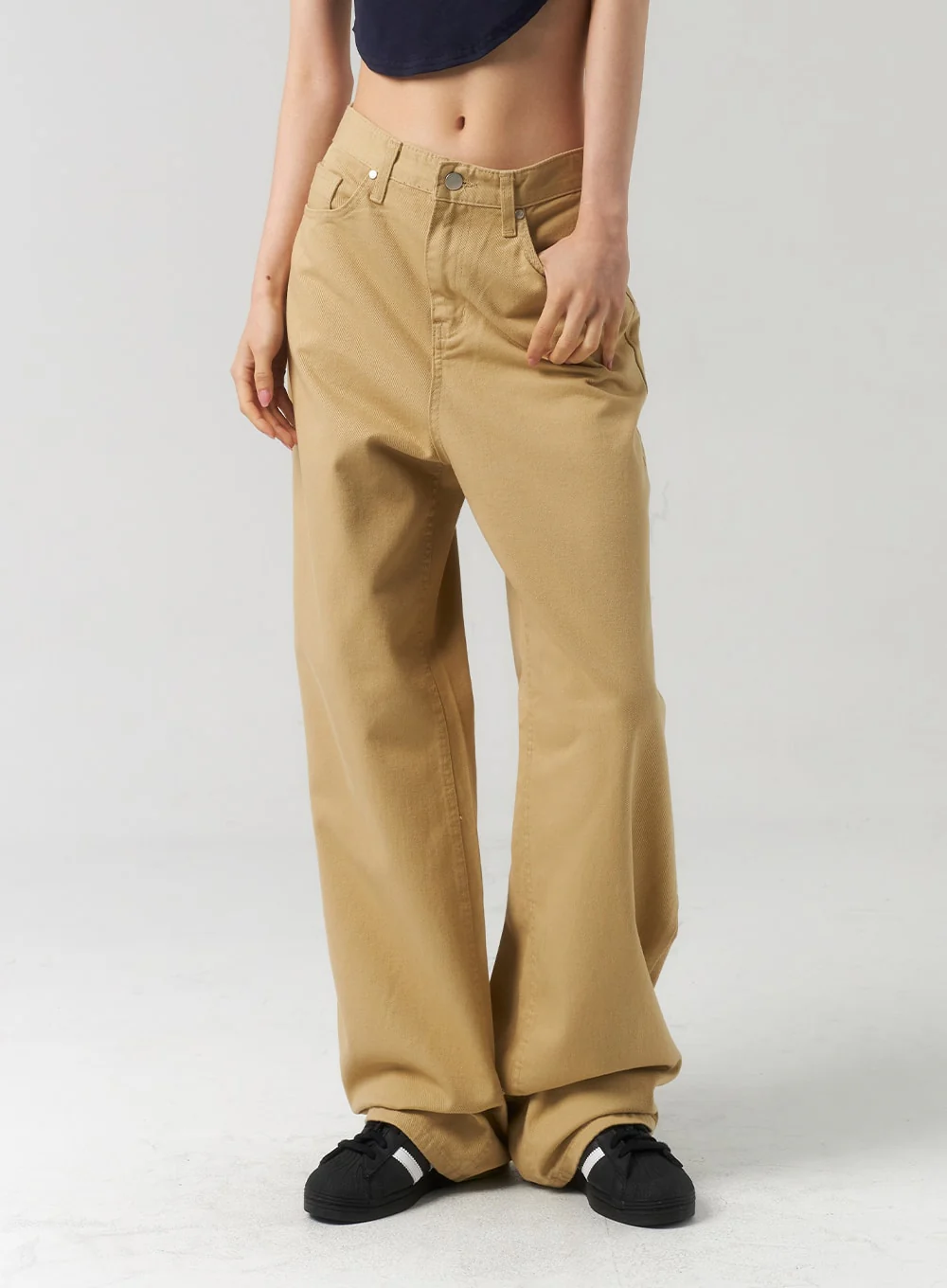 Baggy Cotton Pants CU320 - Image 9