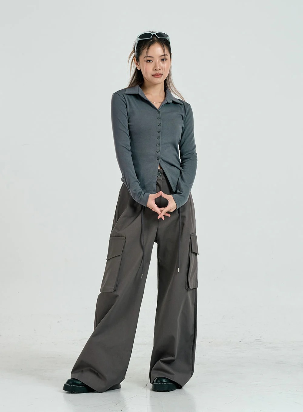 Baggy Maxi Cargo Pants CO14 - Image 7