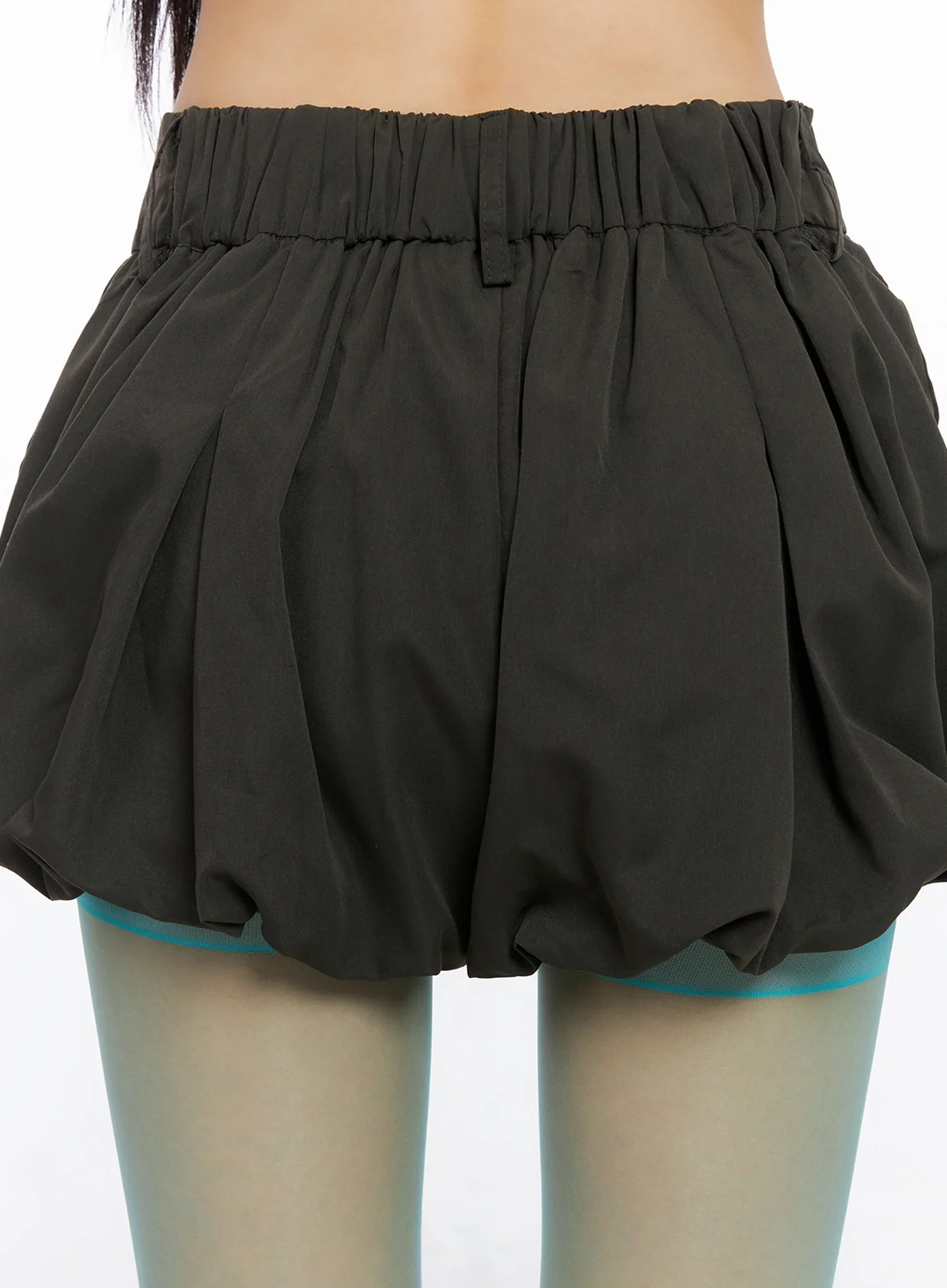 Balloon Pleated Skirt Shorts IO516 - Image 14