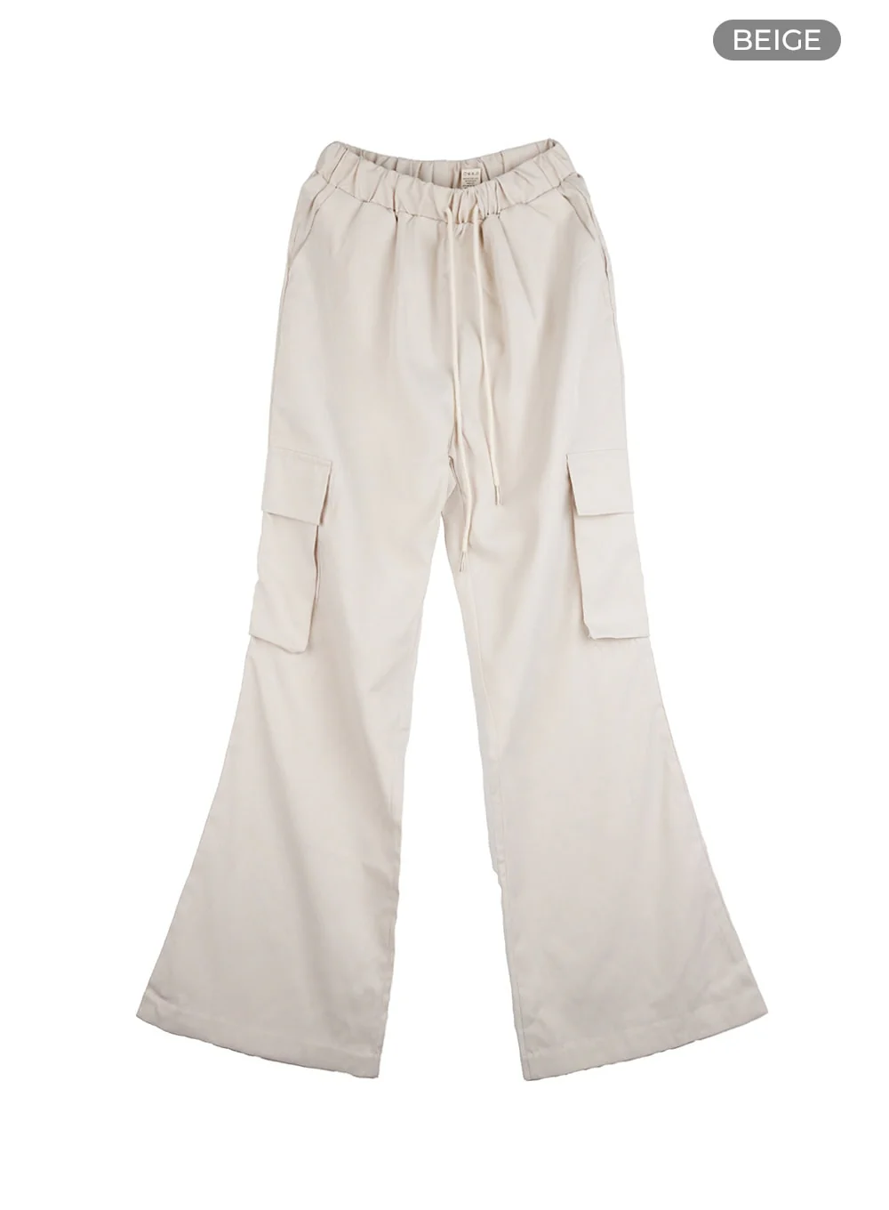 Banded Pocket Boot-Cut Cargo Pants OS410 - Image 10