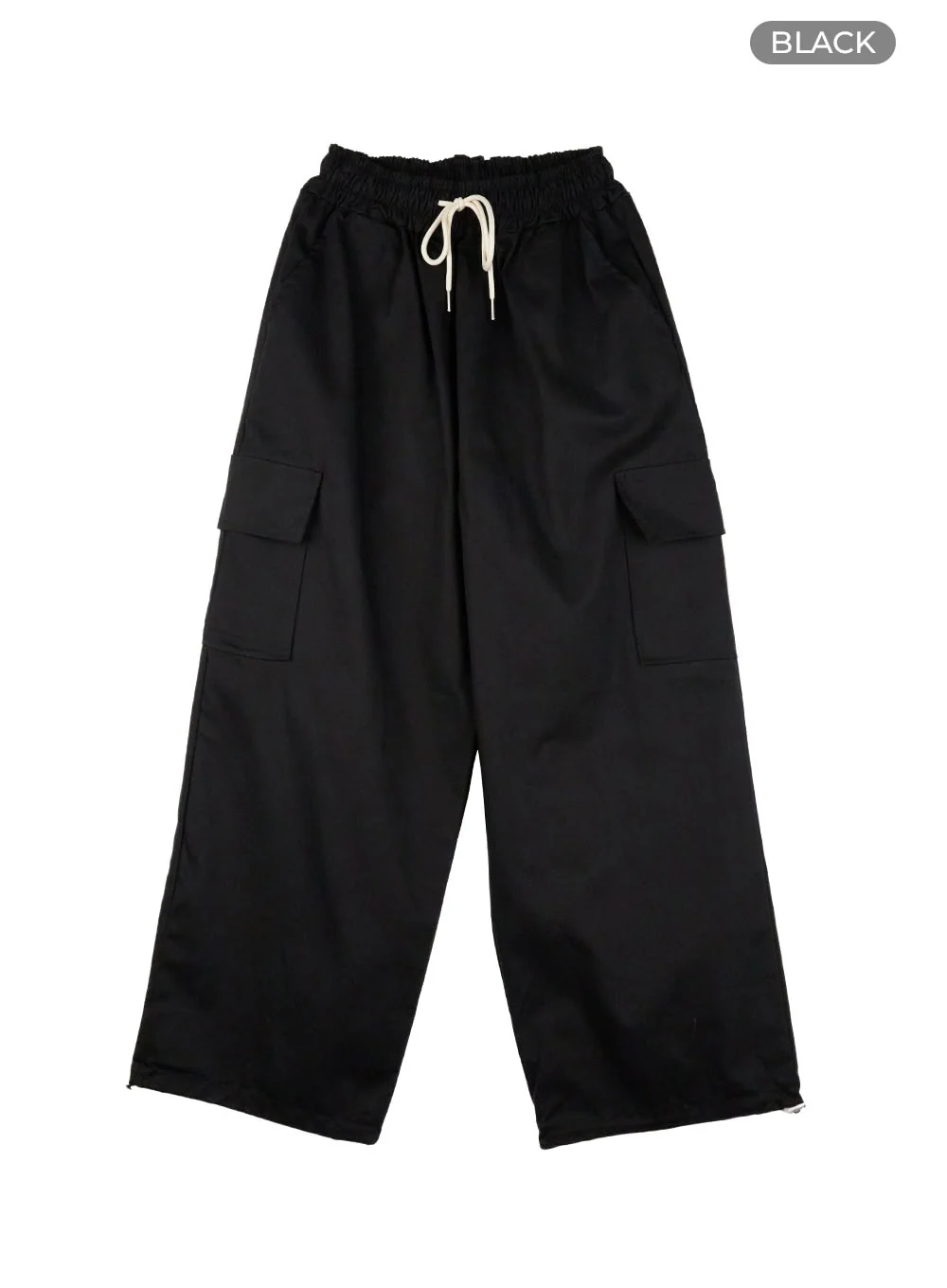Banded String Baggy Cargo Pants IL419 - Image 13