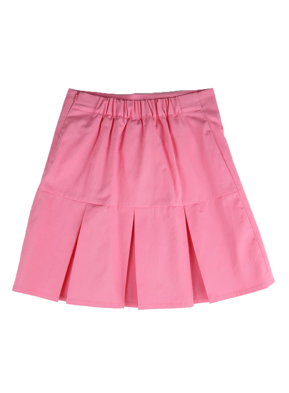 Basic Cotton Pleated Mini Skirt IM406 - Image 11