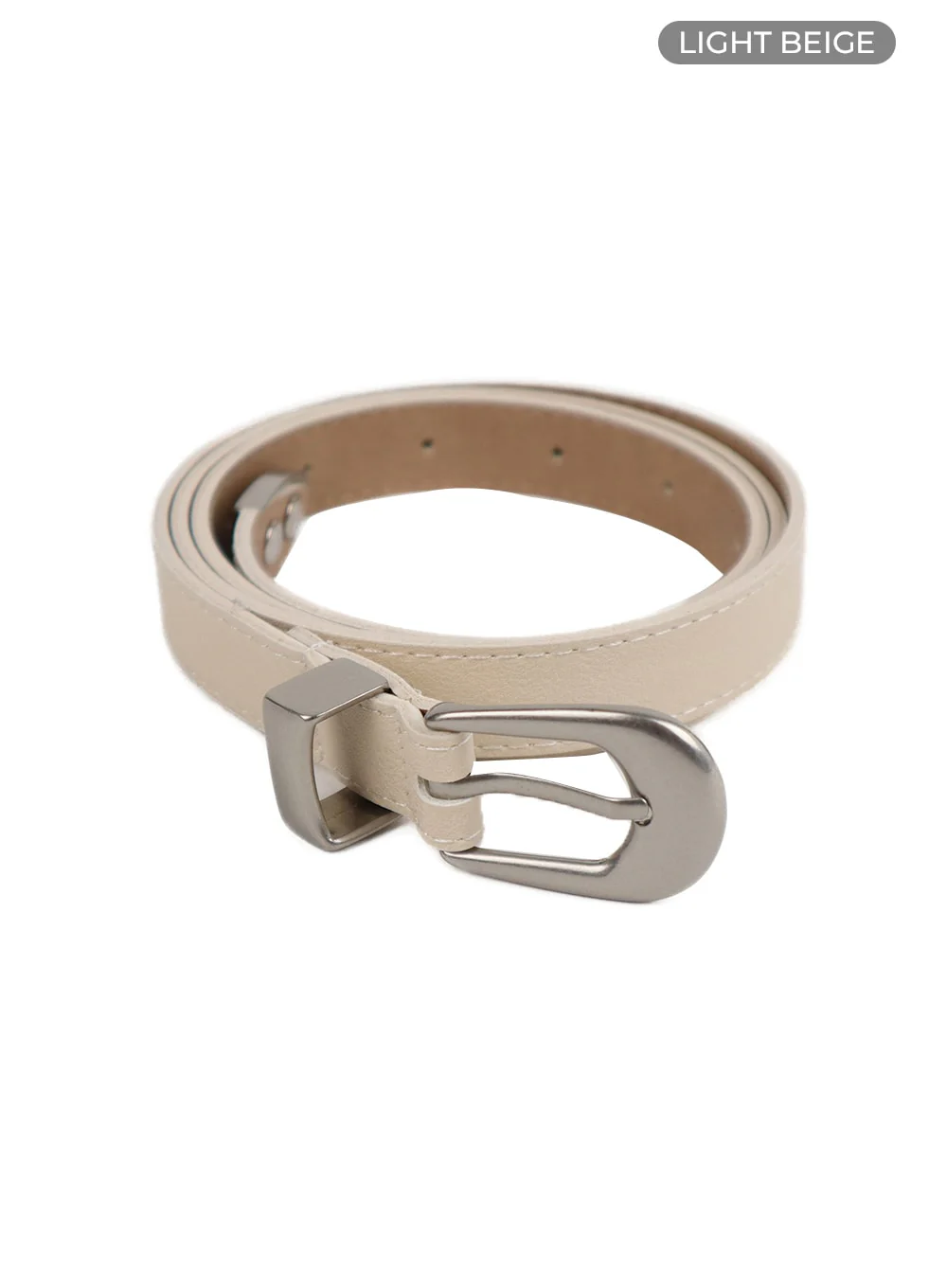 Basic Faux Leather Belt IF421 - Image 3