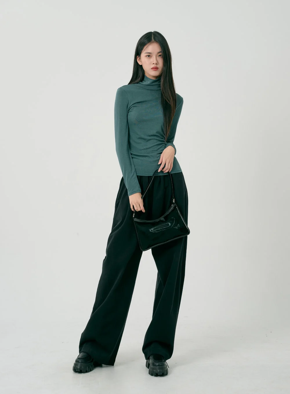 Basic Long Sleeve Turtleneck ID07 - Image 7