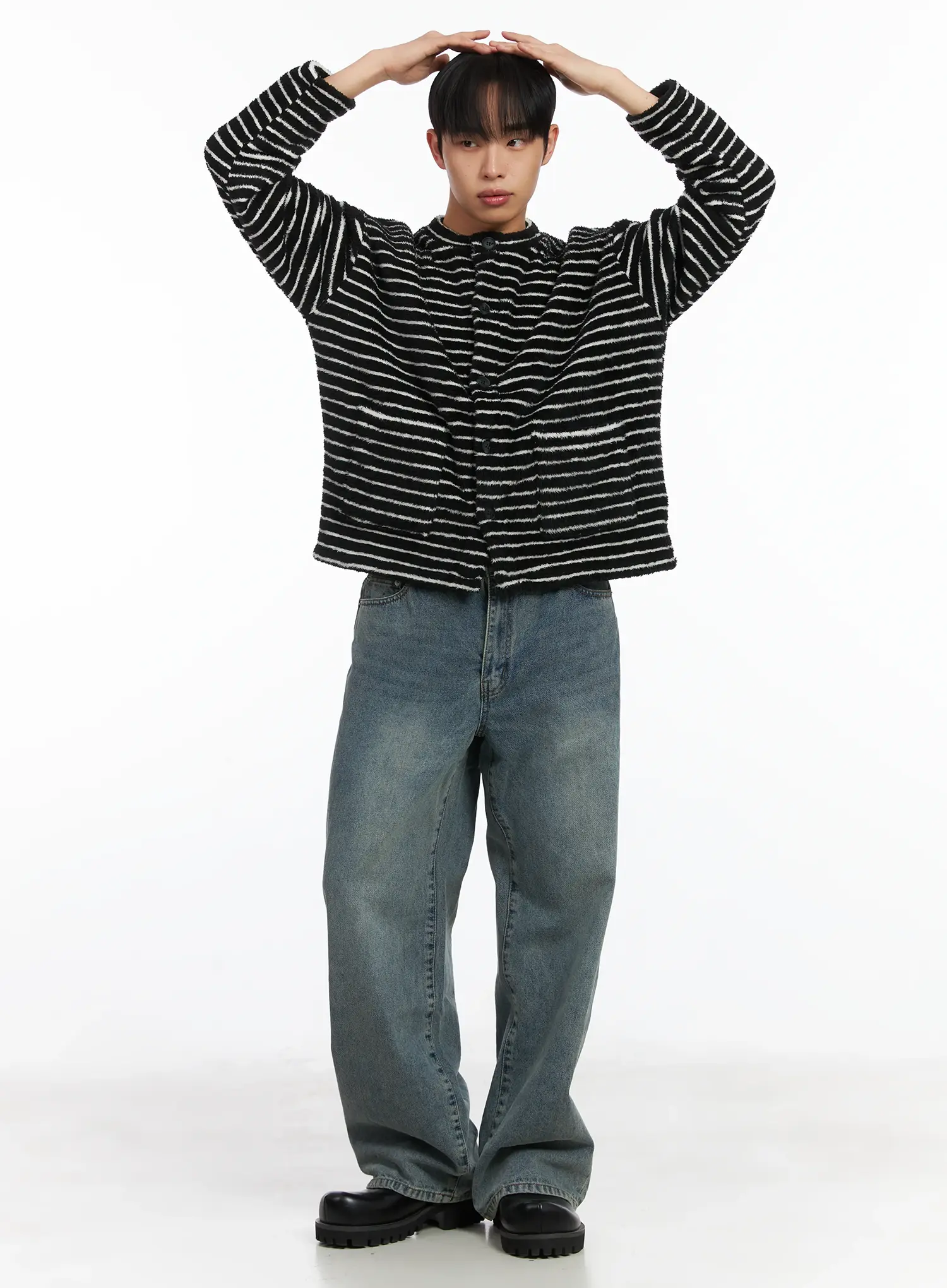 Basic Loose Fit Jeans ID515 - Image 8