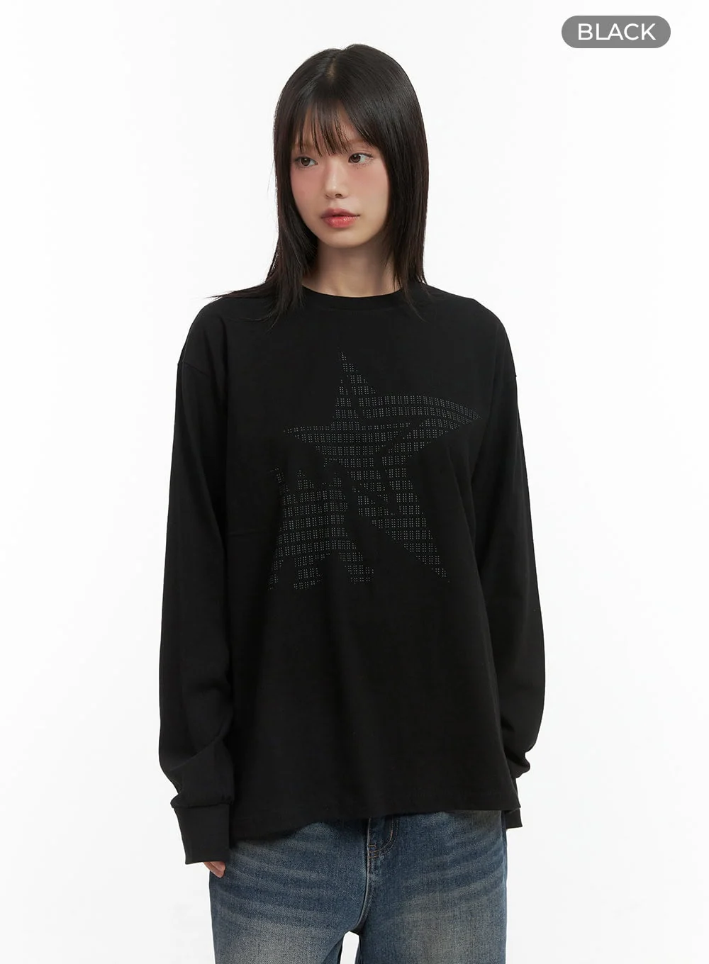 Basic Loose Fit Long Sleeve Tee CO410 - Image 9