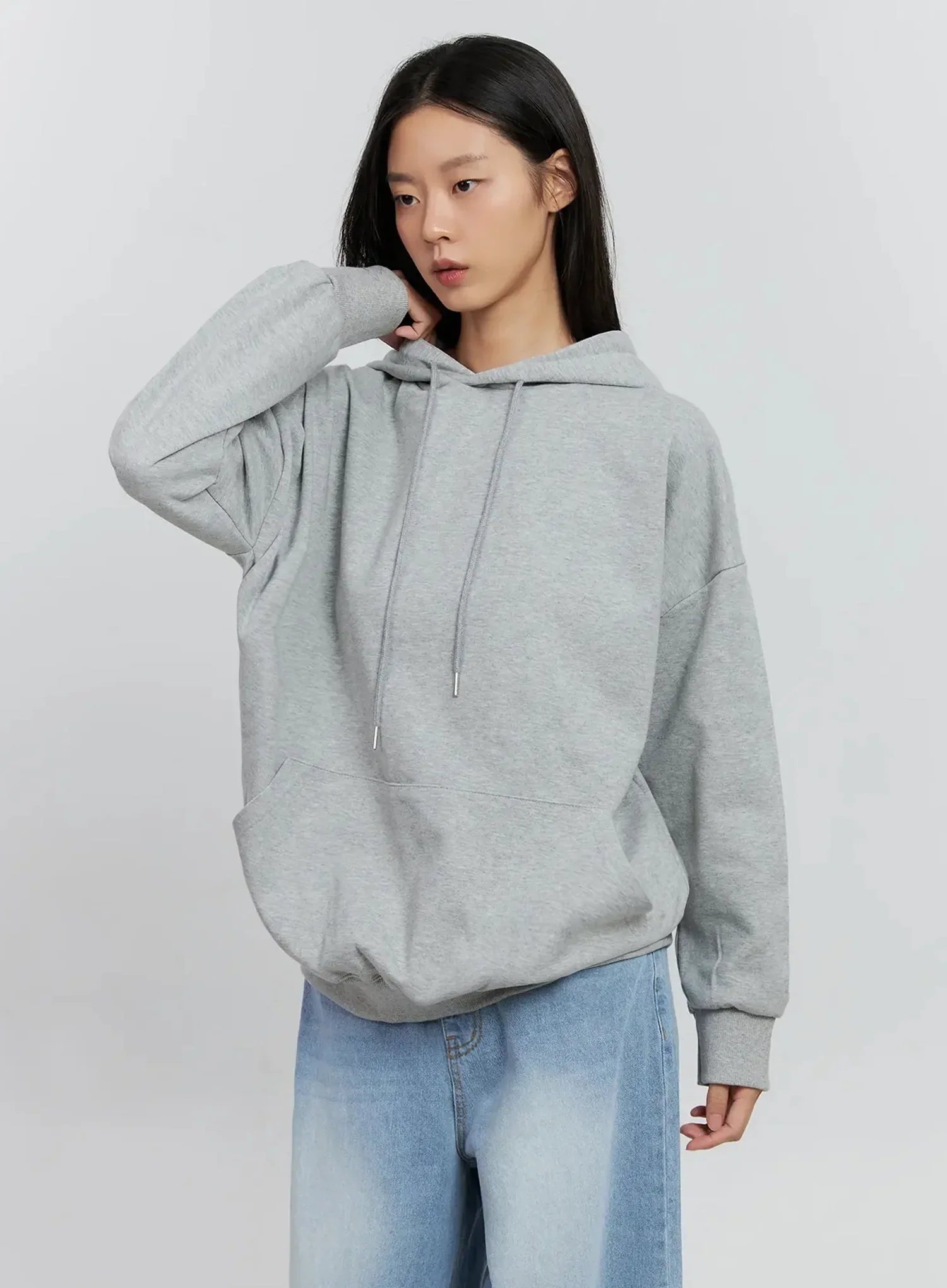 Basic Oversized Hoodie IS516 - Image 13