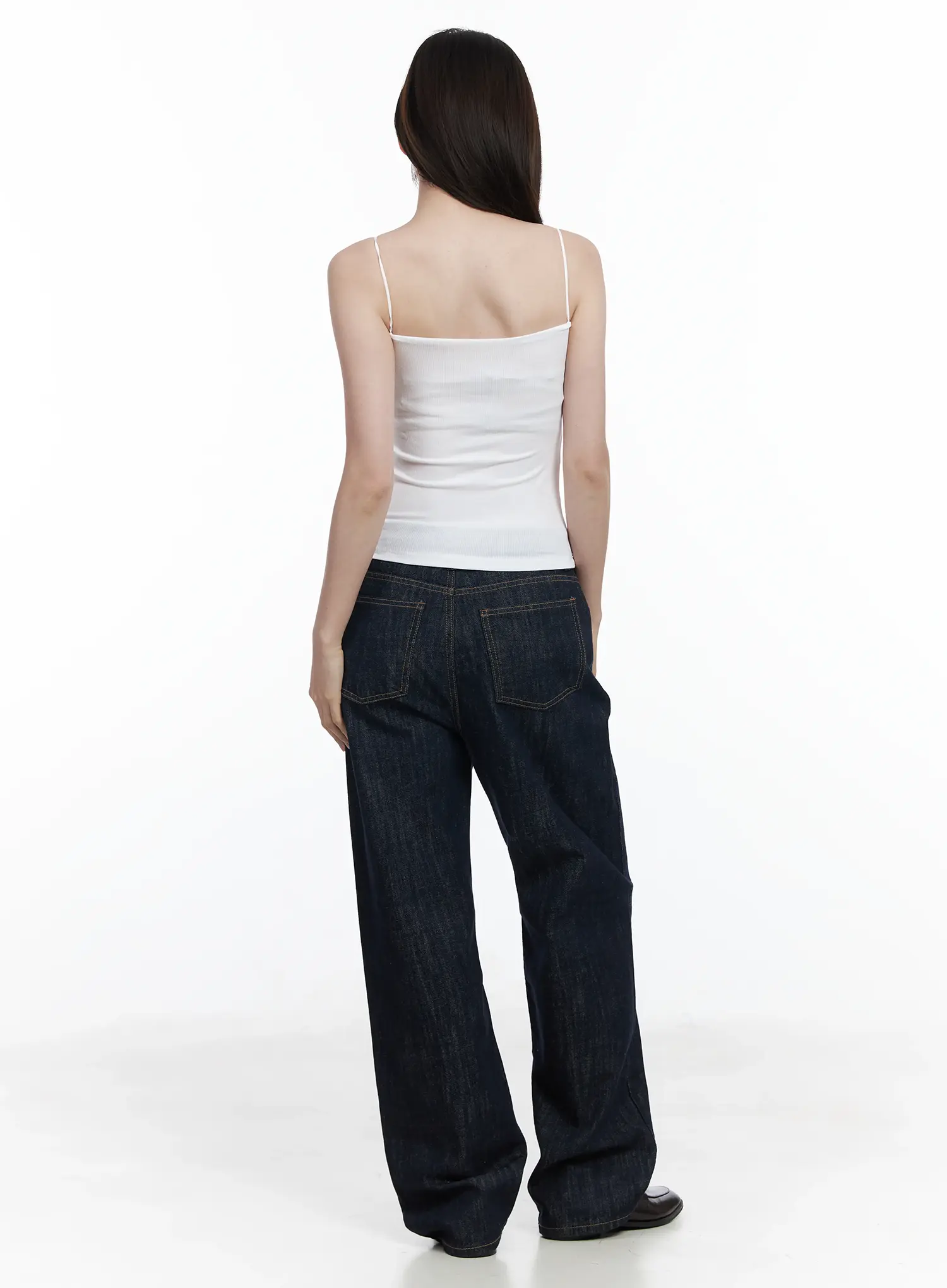 Basic Ribbed Lace Tank Top IF520 - Image 10
