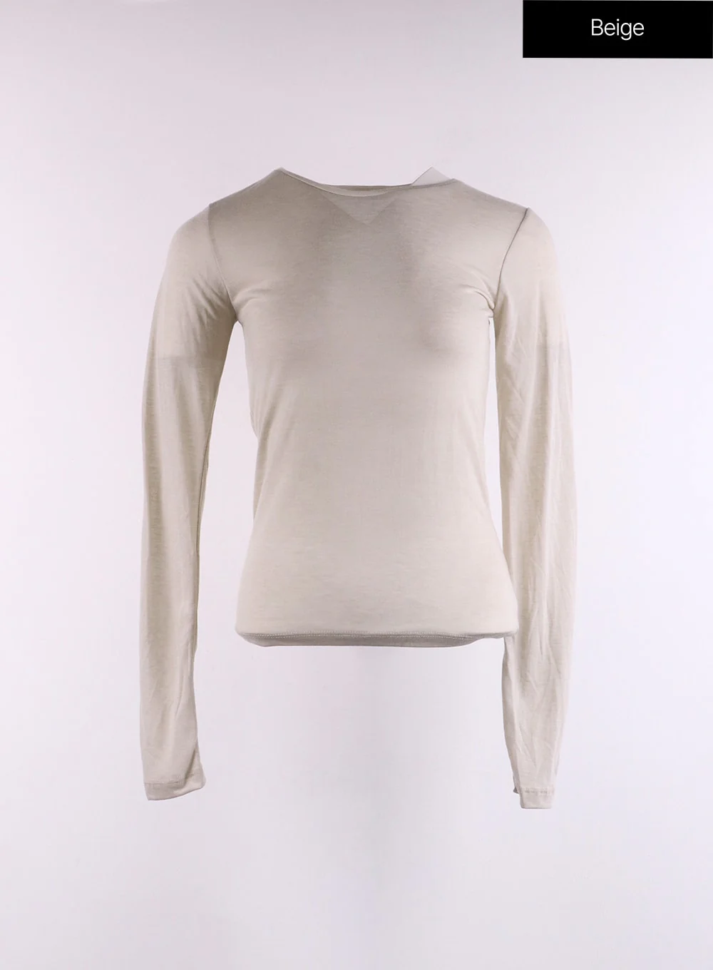 Basic Round Neck Slim Fit Top CJ431 - Image 11
