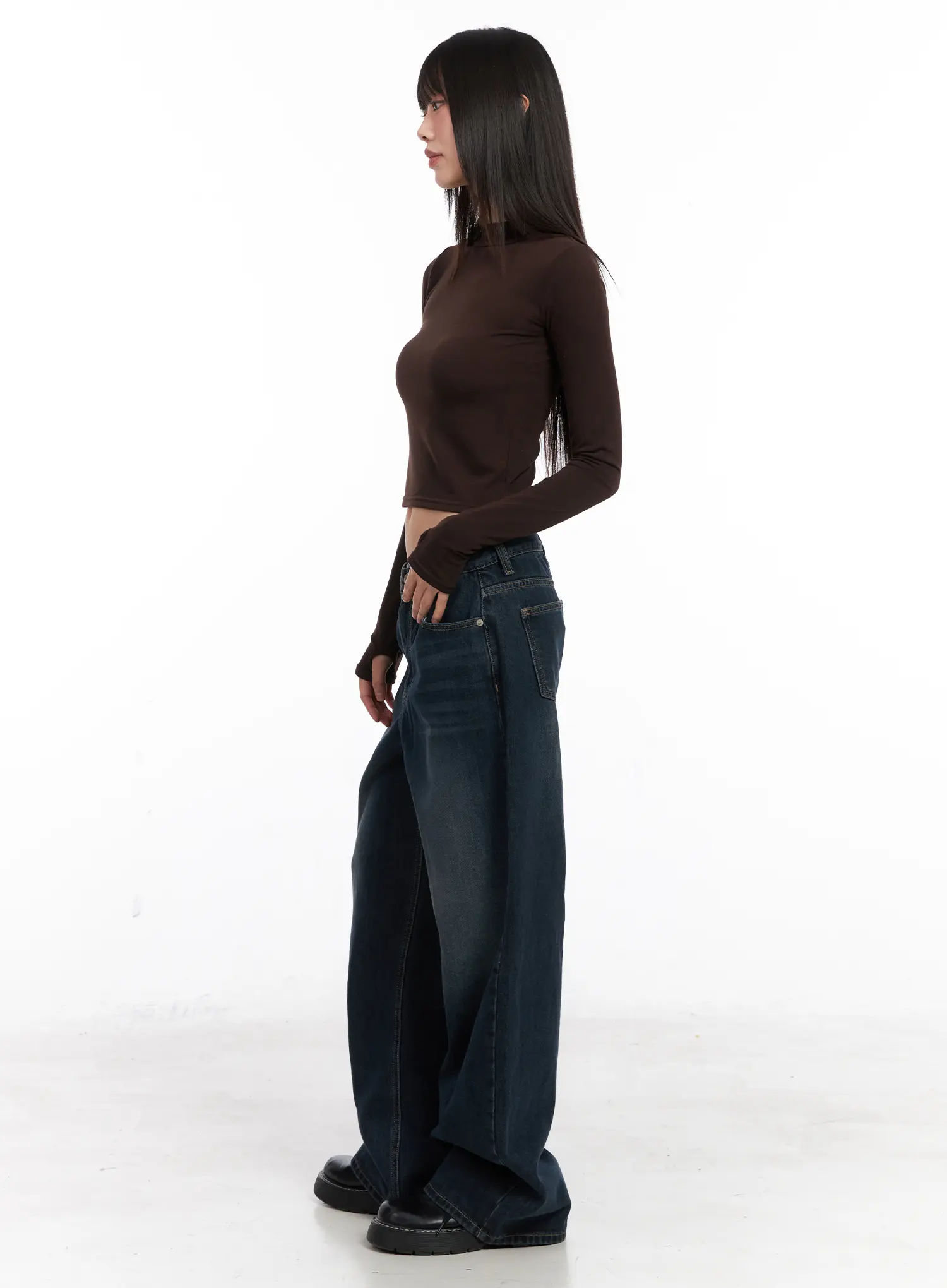 Basic Thermal Turtleneck Top CN520 - Image 3