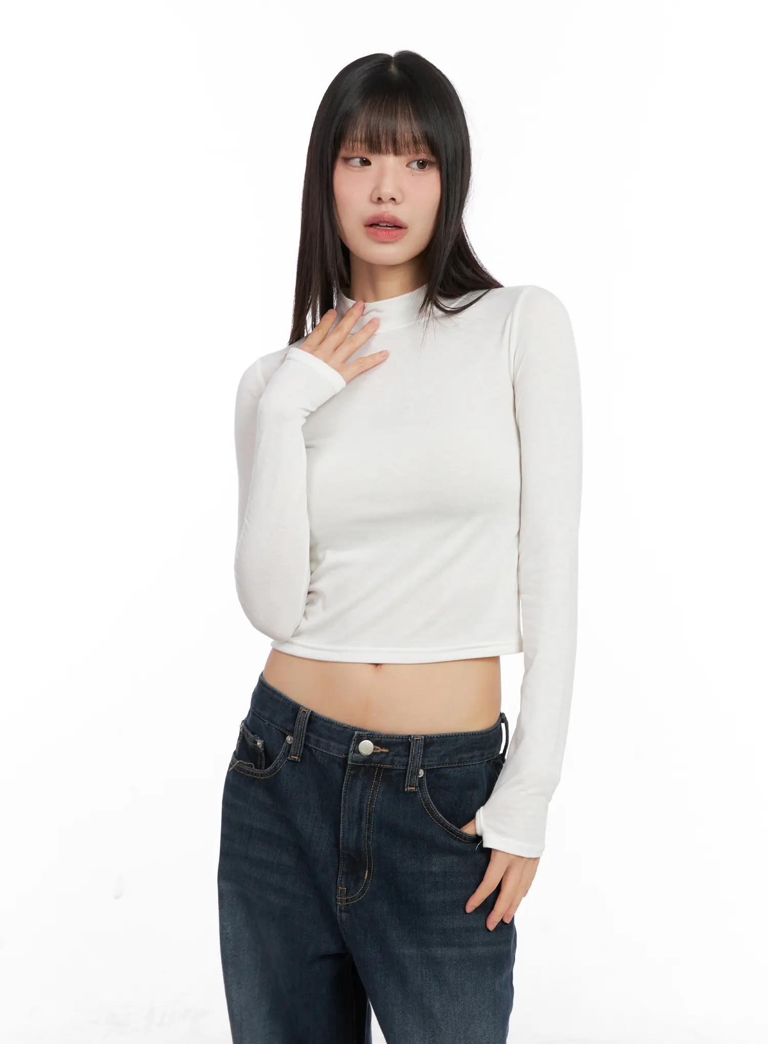 Basic Thermal Turtleneck Top CN520 - Image 9