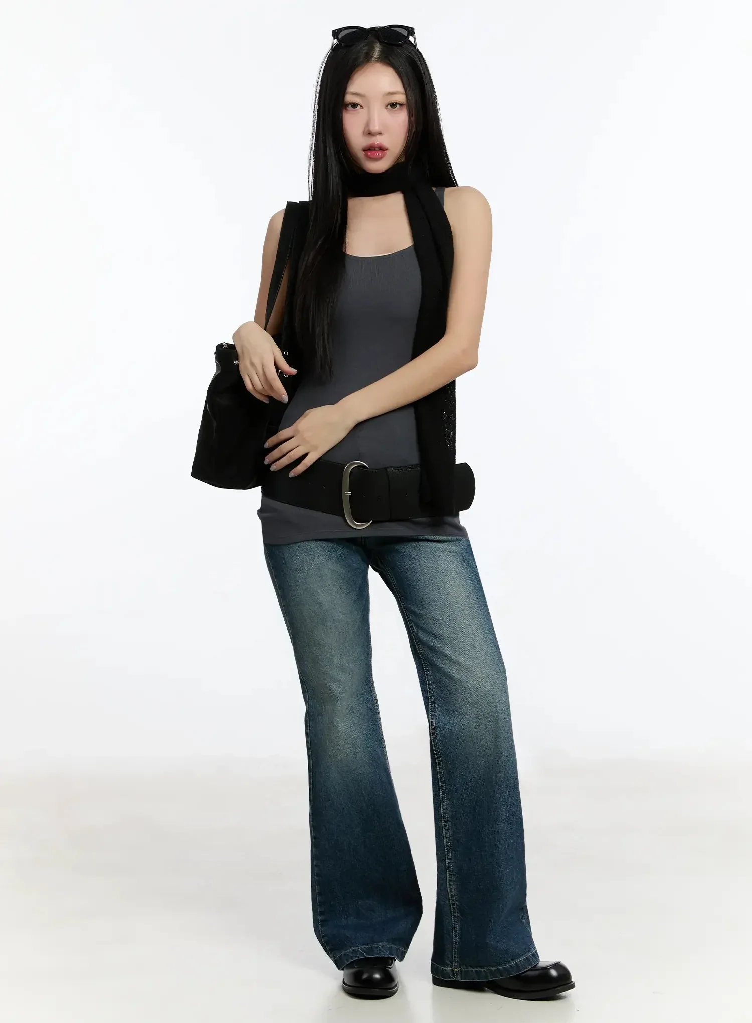 Basic U-Neck Tank Top IM509 - Image 5