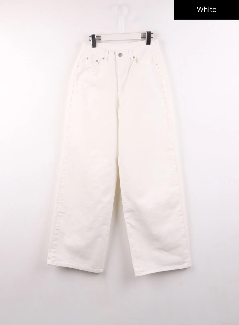 Basic Wide-Leg Pants IJ430 - Image 11