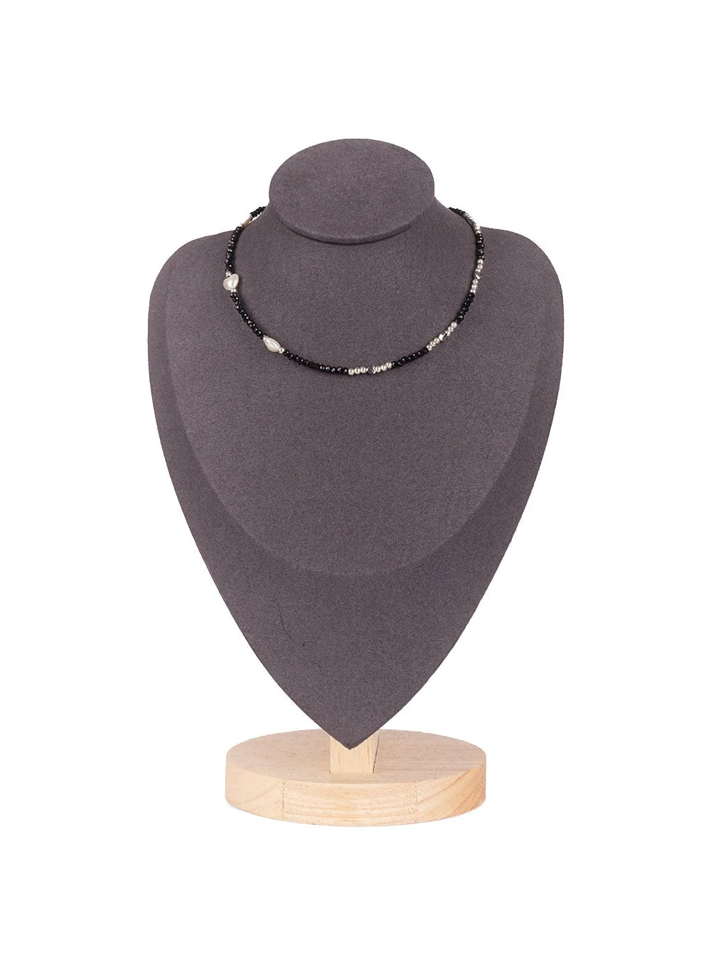 Beaded Pearl Charms Necklace CF525 - Image 9