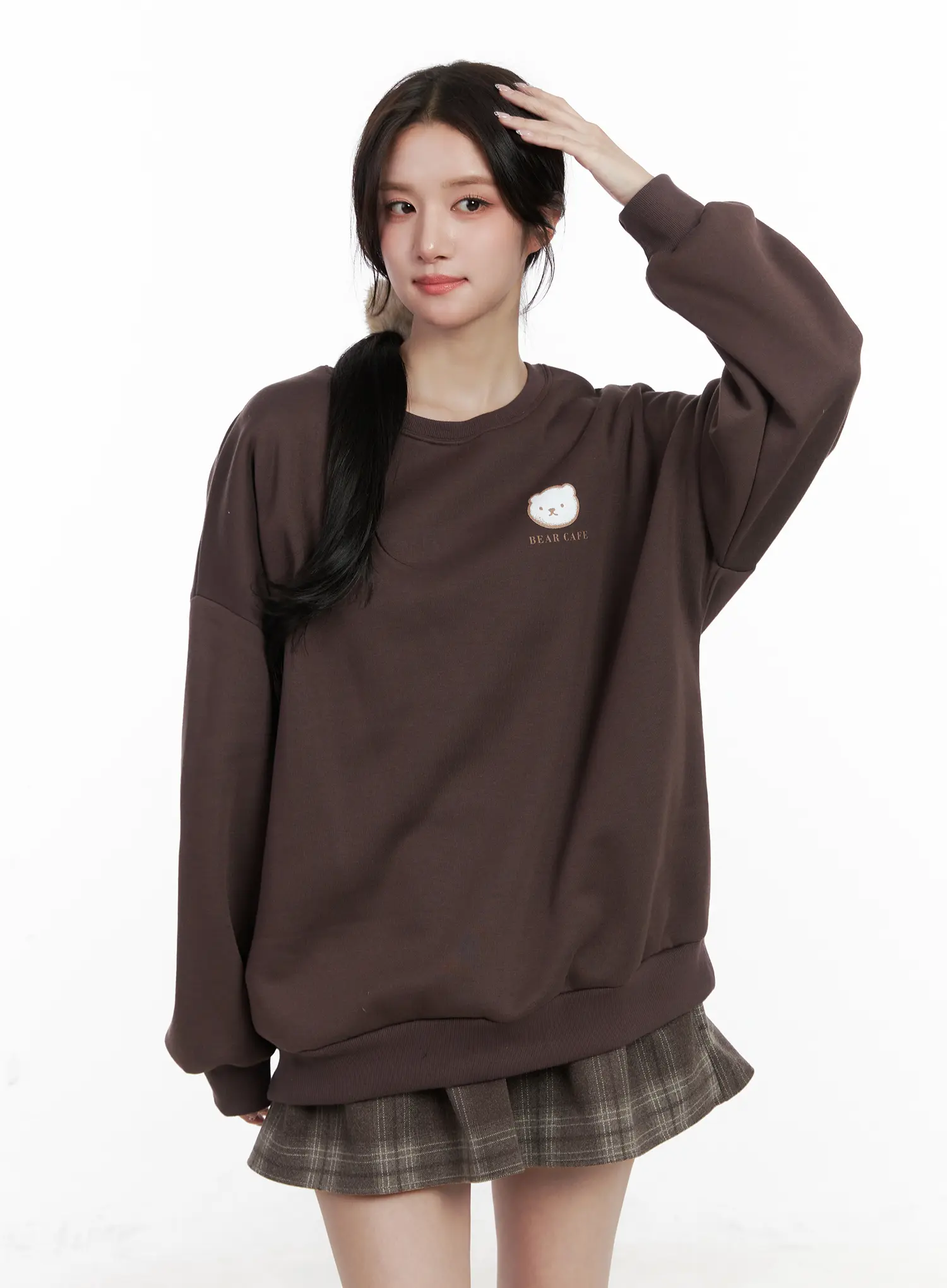 Bear Cafe Graphic Sweatshirt CN527 - Image 13
