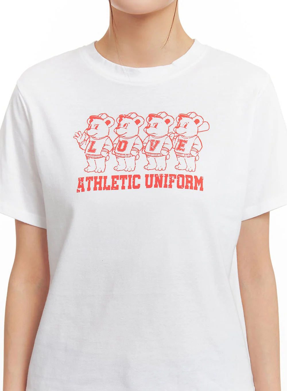Bear Graphic Tee IM513 - Image 3