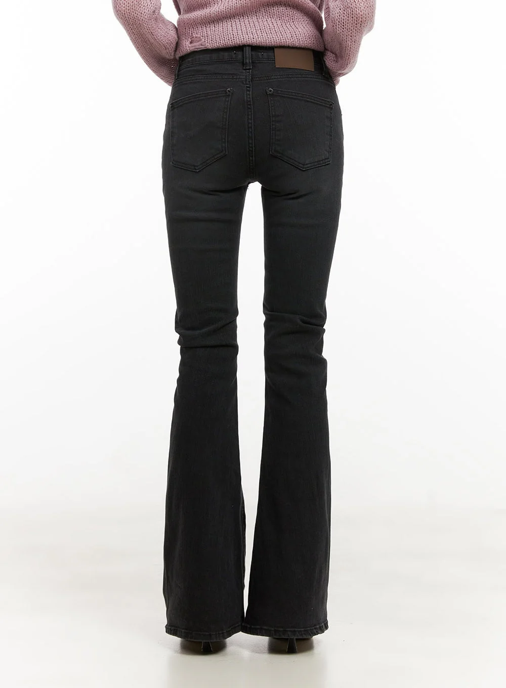 Belle Slim Fit Flared Jeans CD410 - Image 7