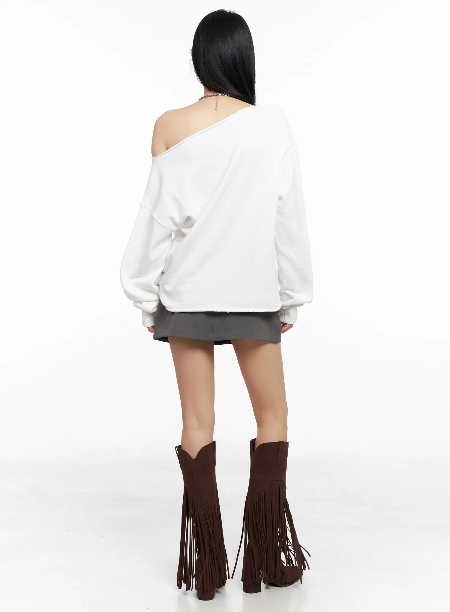 Belted Low-Rise Mini Skirt CC1109 - Image 7
