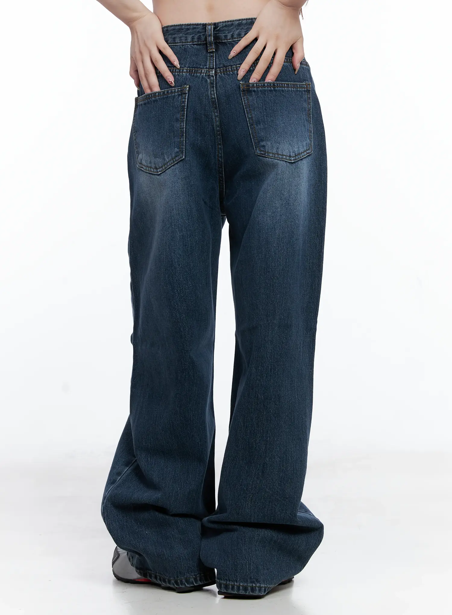 Beny Washed Wide‑Leg Jeans CC1908 - Image 5