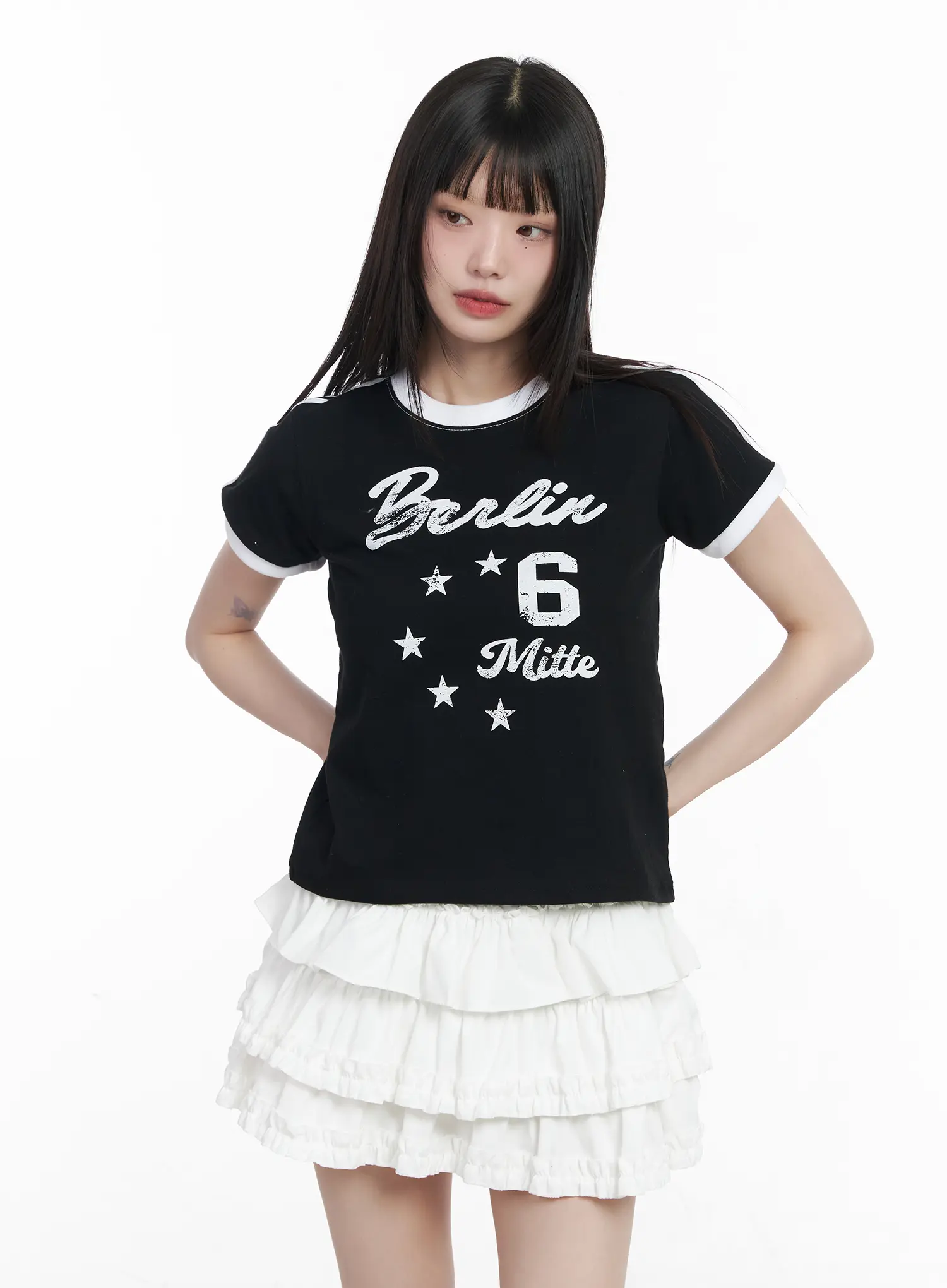 Berlin Track Ringer Tee CM524 - Image 11