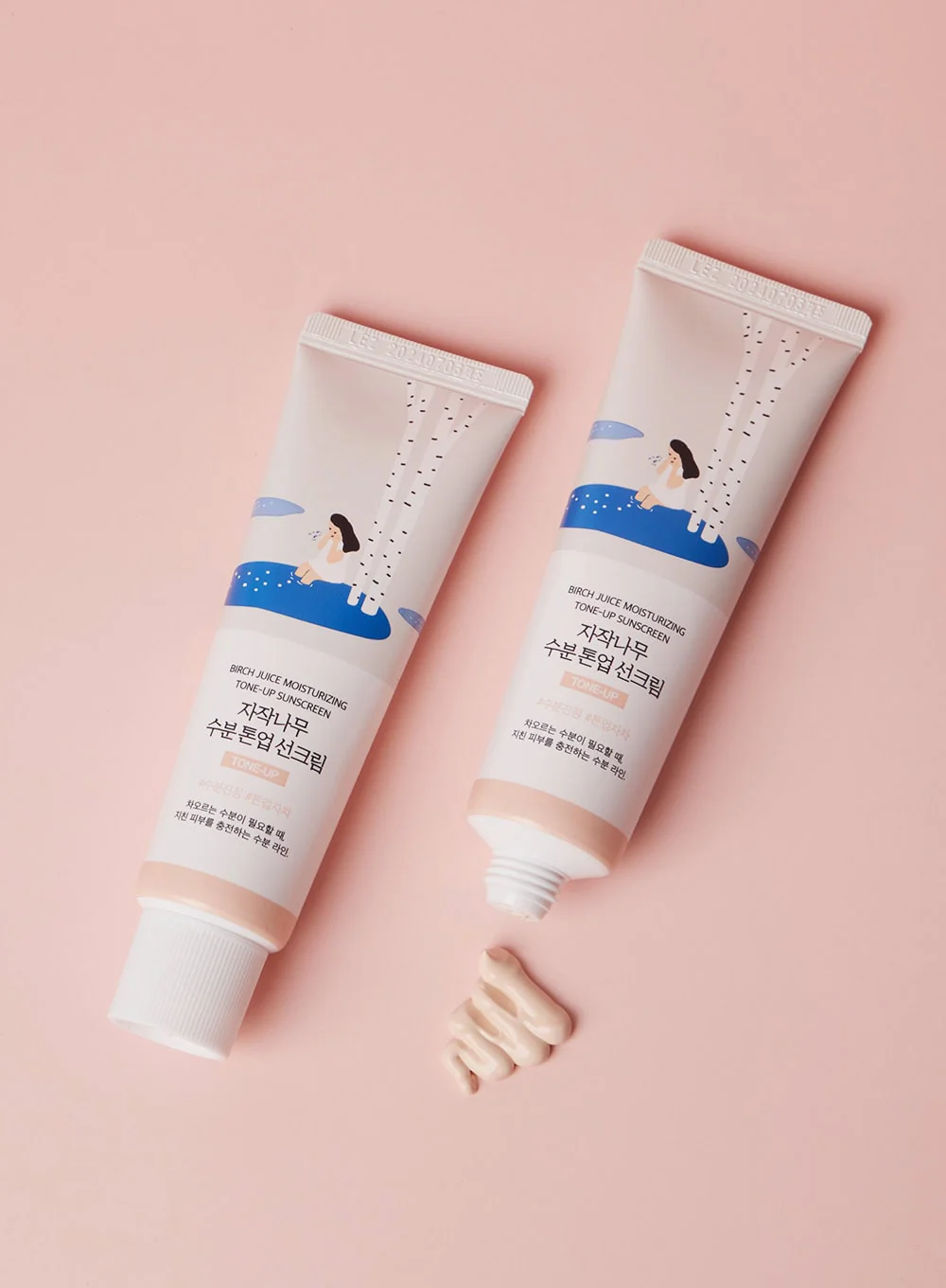 Birch Juice Moisturizing Tone Up Sun Cream SPF 50+, PA++++ (50ml) - Image 2