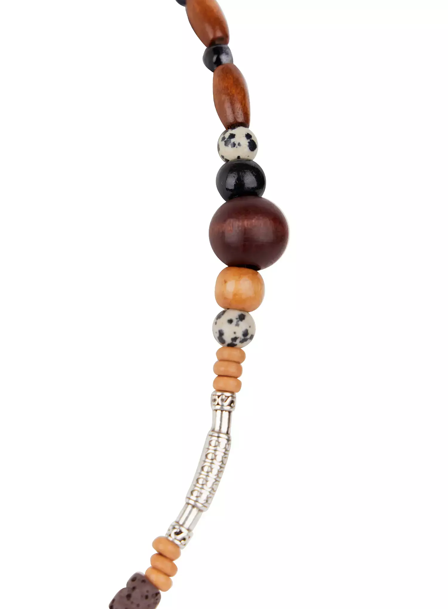 Bohemian Wooden Bead Necklace IN503 - Image 10
