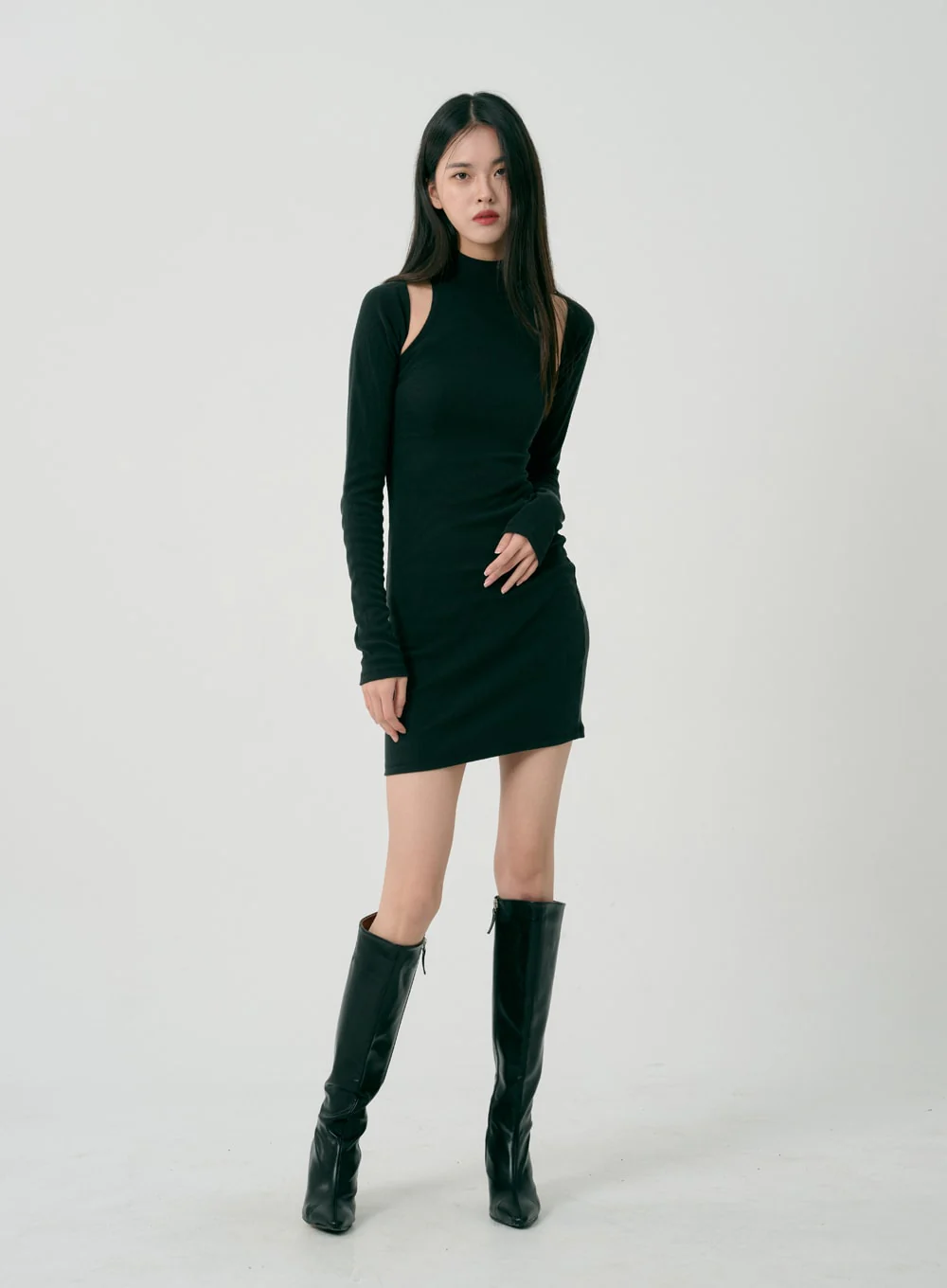 Bolero And Sleeveless Mini Dress Set ID07 - Image 10