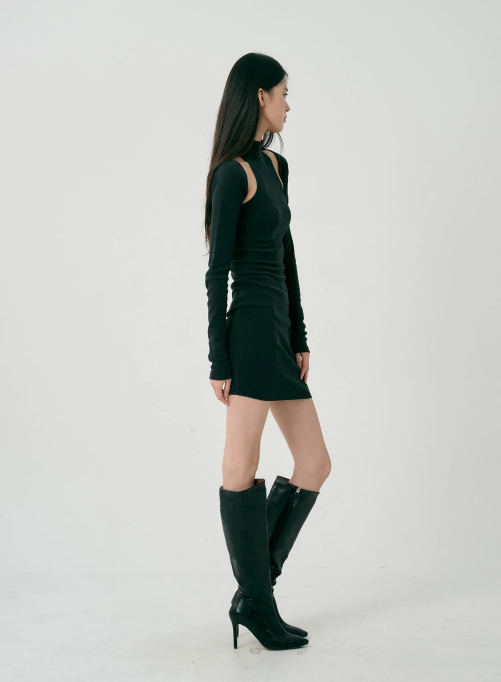 Bolero And Sleeveless Mini Dress Set ID07 - Image 11