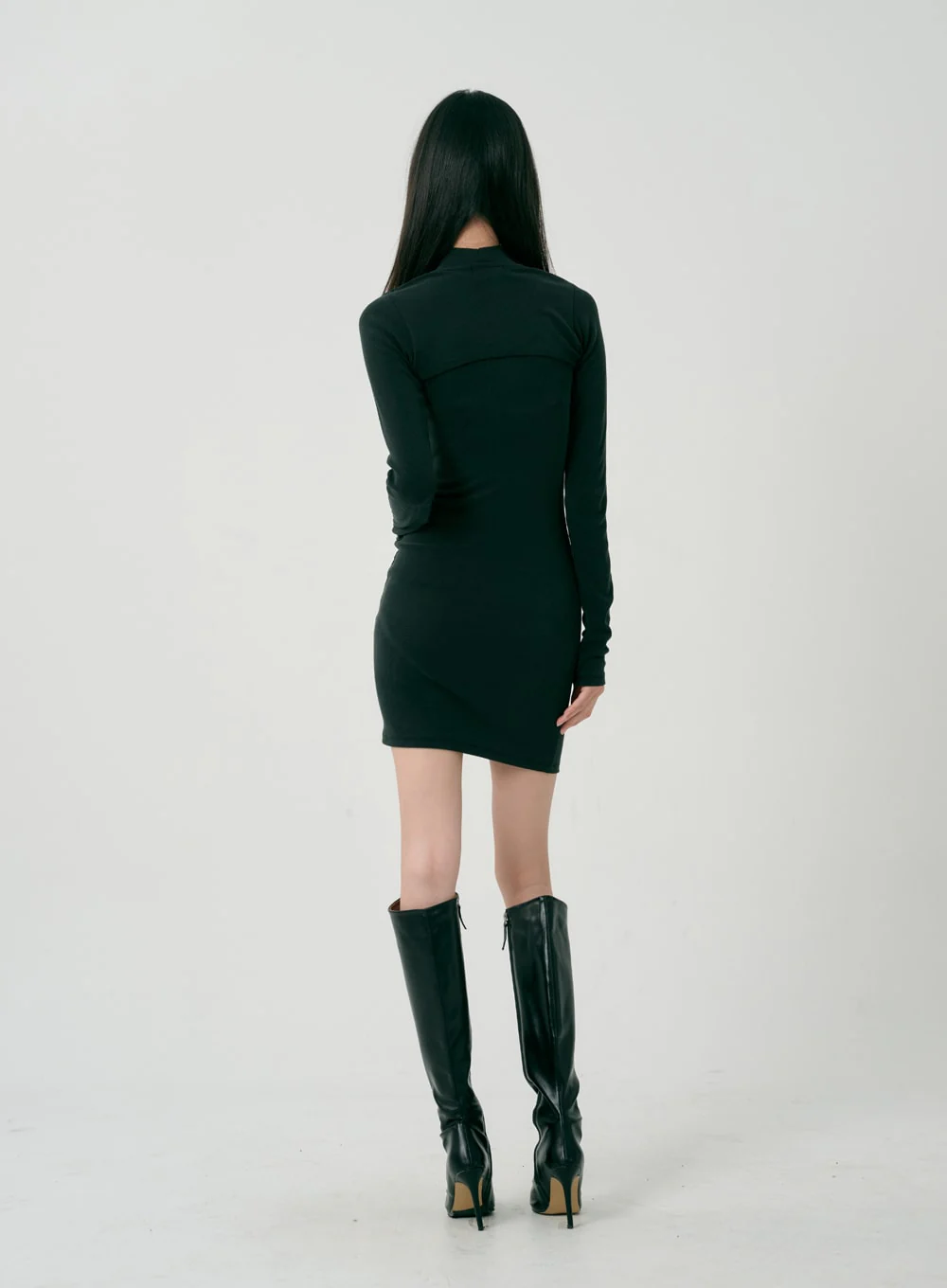 Bolero And Sleeveless Mini Dress Set ID07 - Image 12