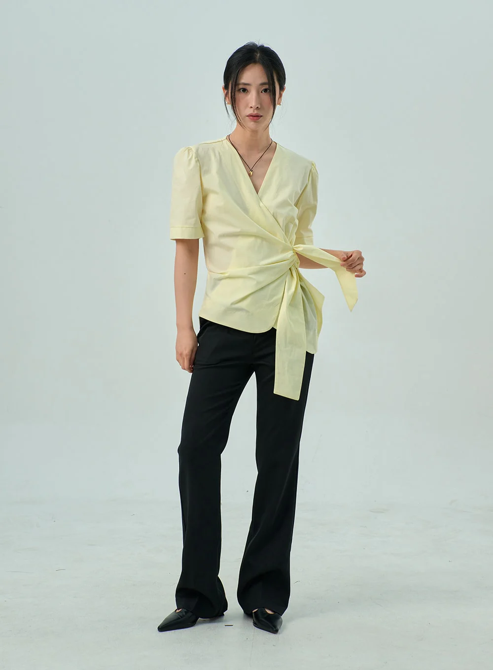 Bootcut Tailored Pants OY310 - Image 9