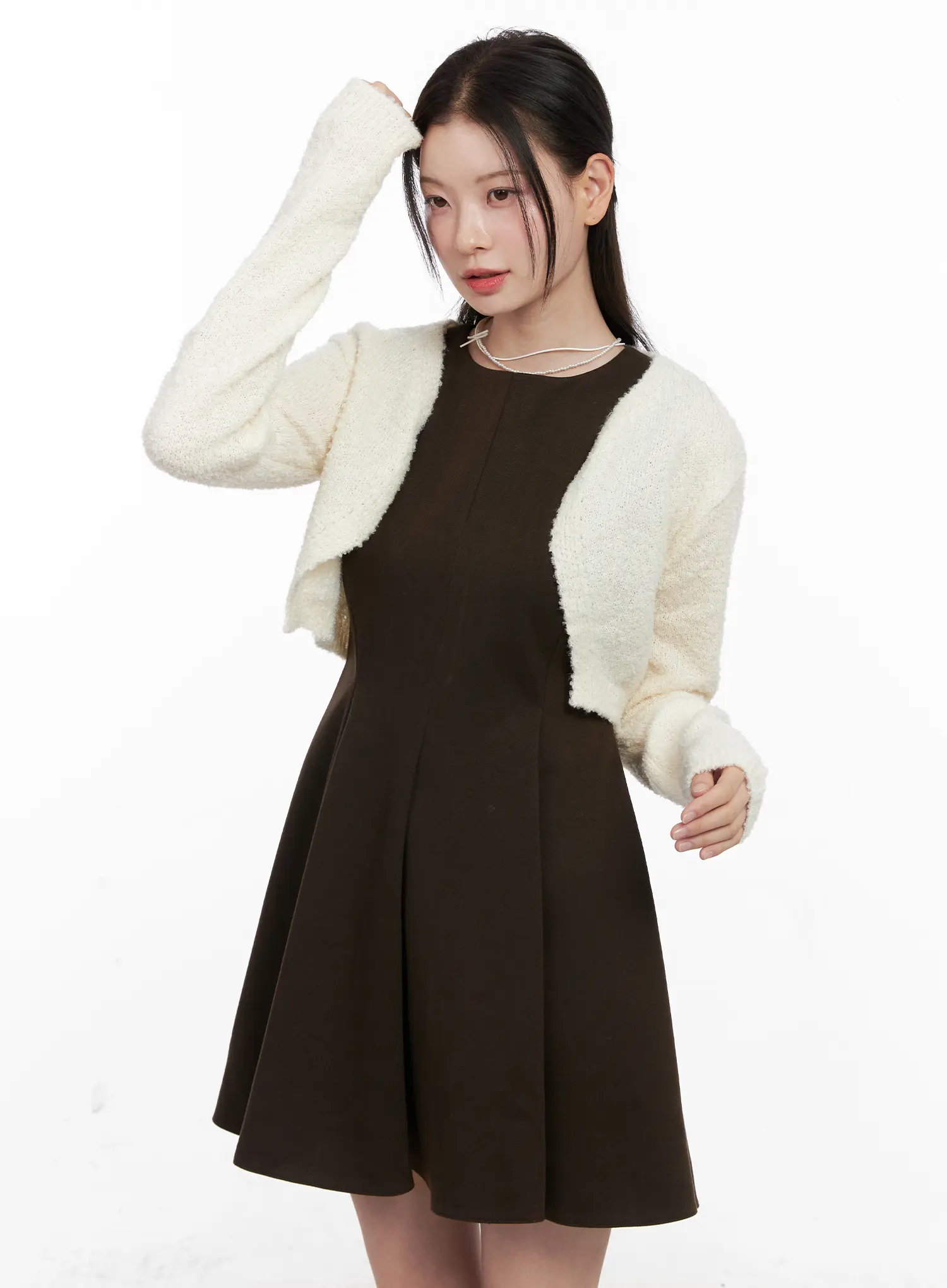 Boucle Bolero Cardigan CN504