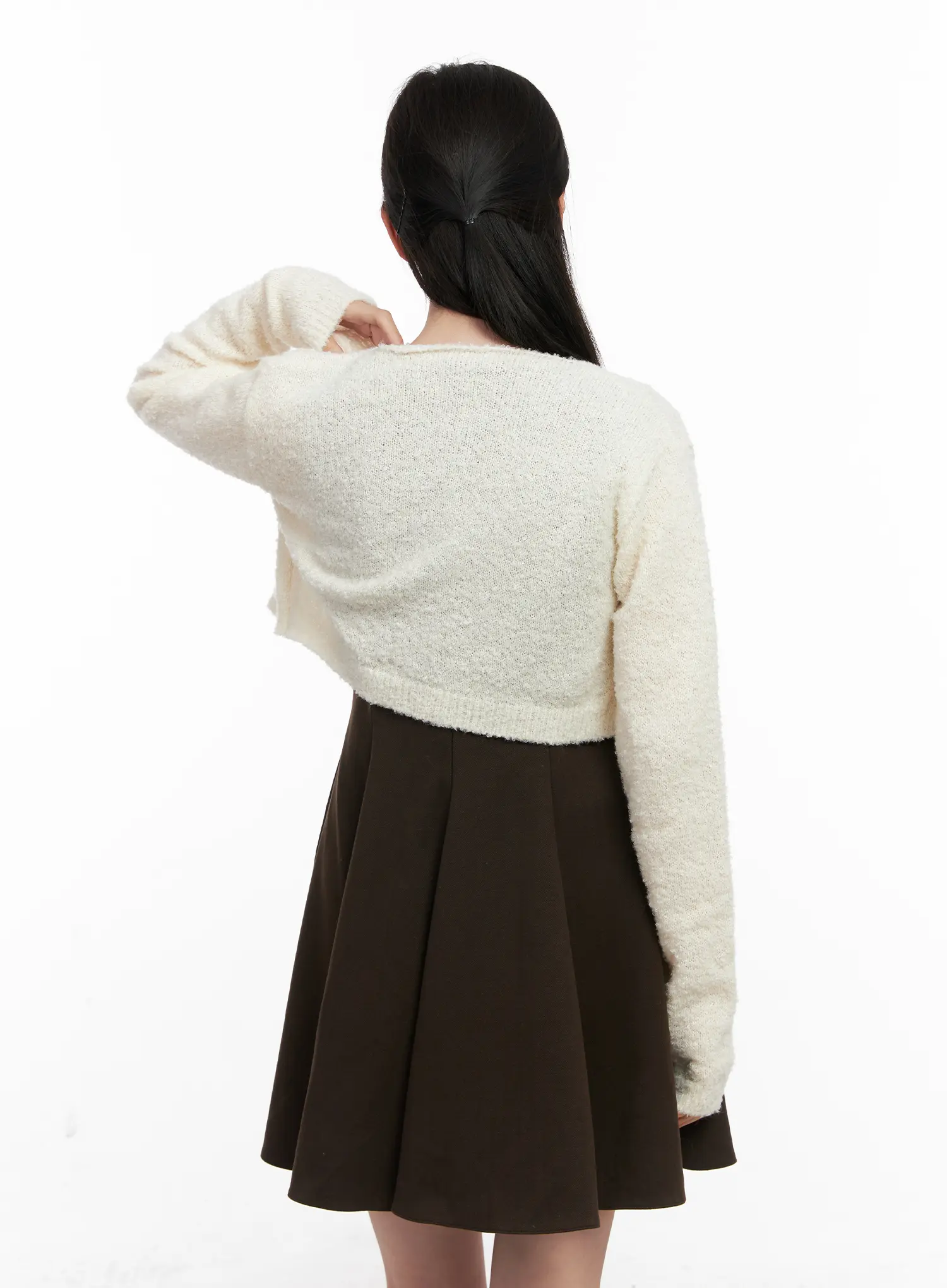 Boucle Bolero Cardigan CN504 - Image 7