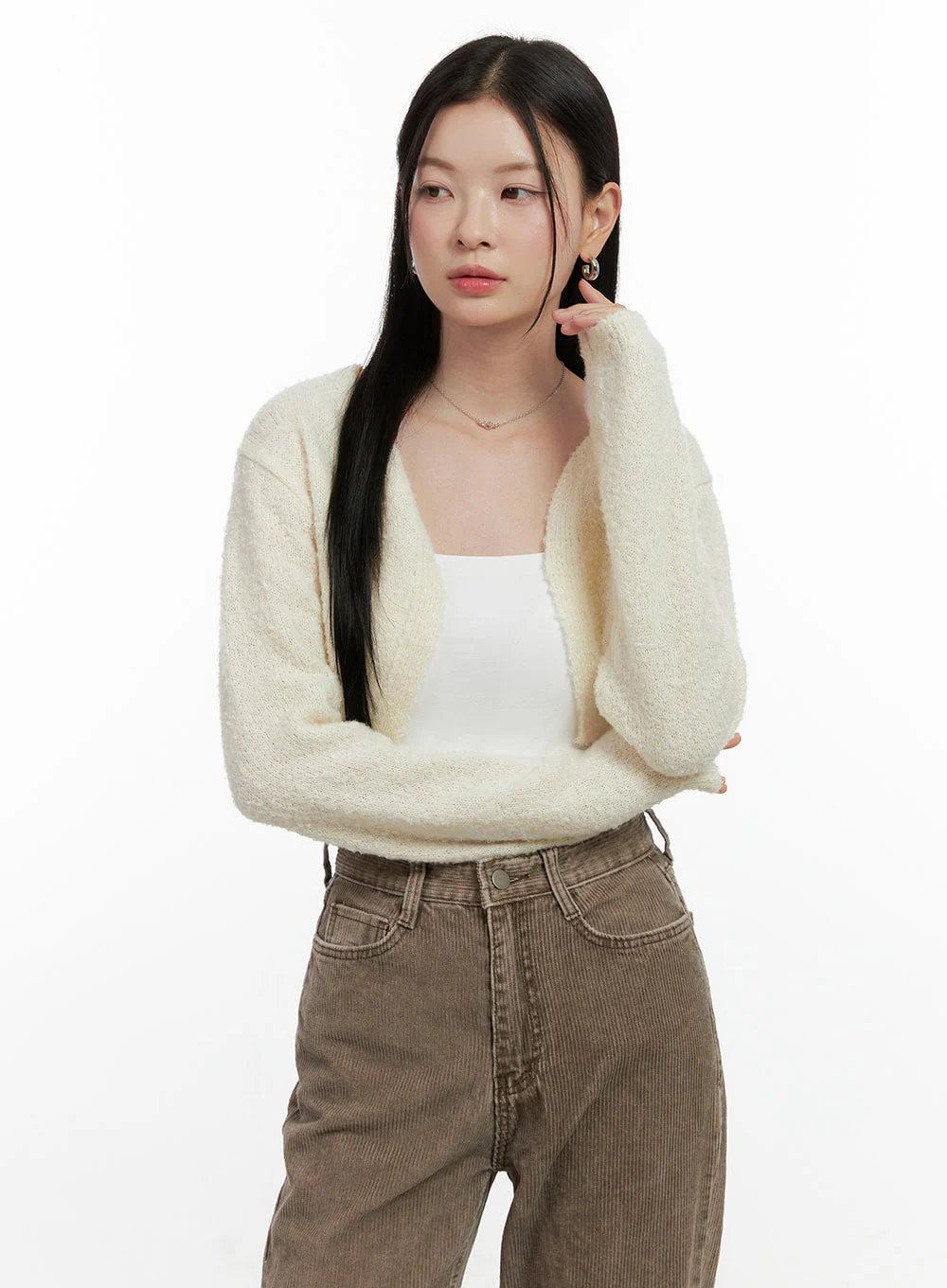 Boucle Bolero Cardigan ON408 - Image 6