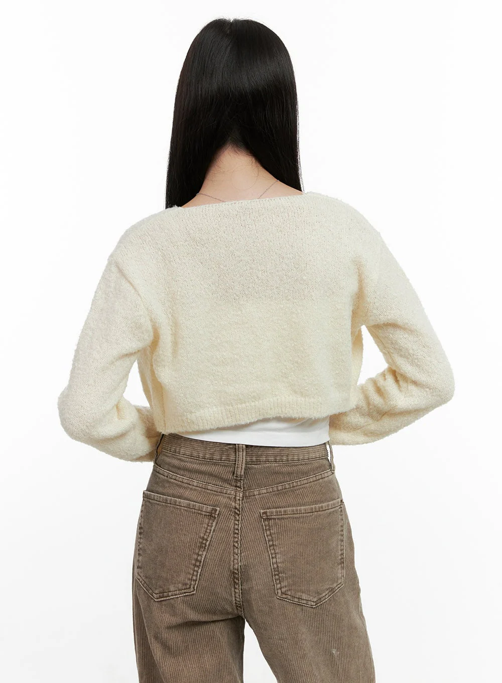 Boucle Bolero Cardigan ON408 - Image 7
