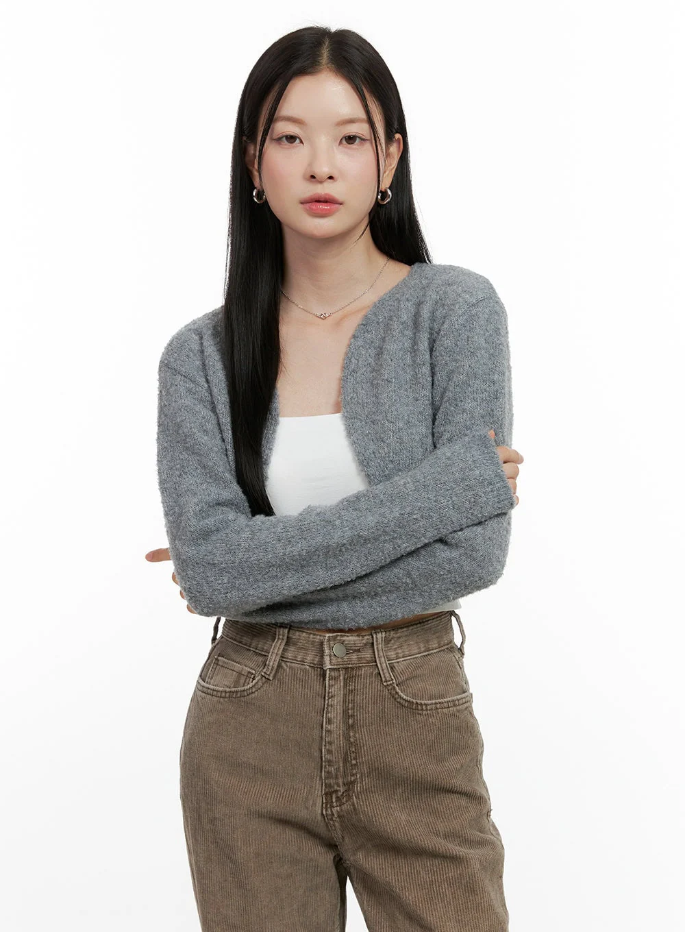 Boucle Bolero Cardigan ON408 - Image 9